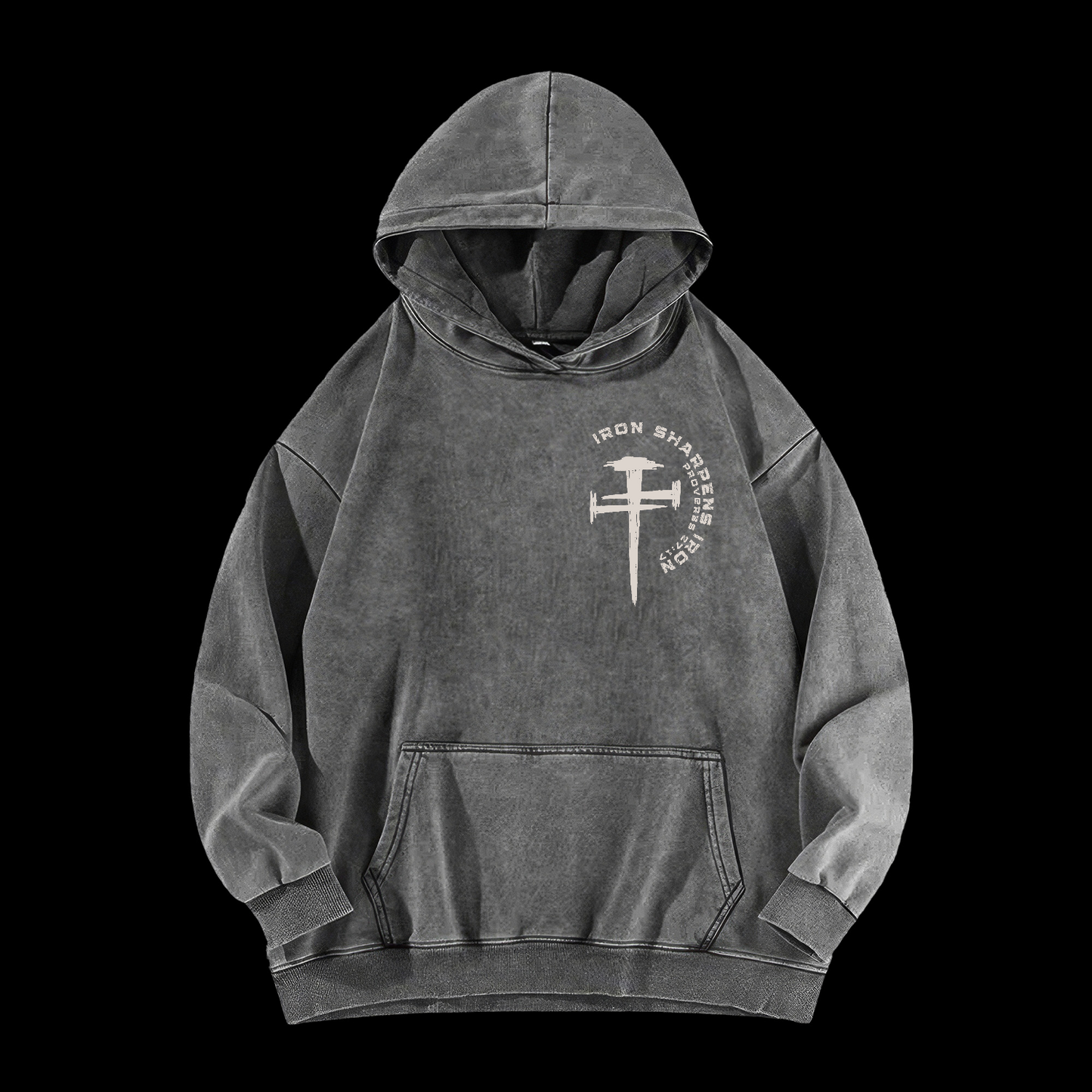 Iron Sharpens Iron Washed Hoodie