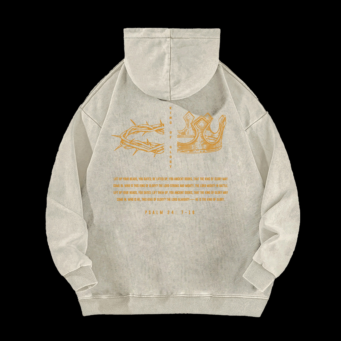 King Of Glory Washed Hoodie