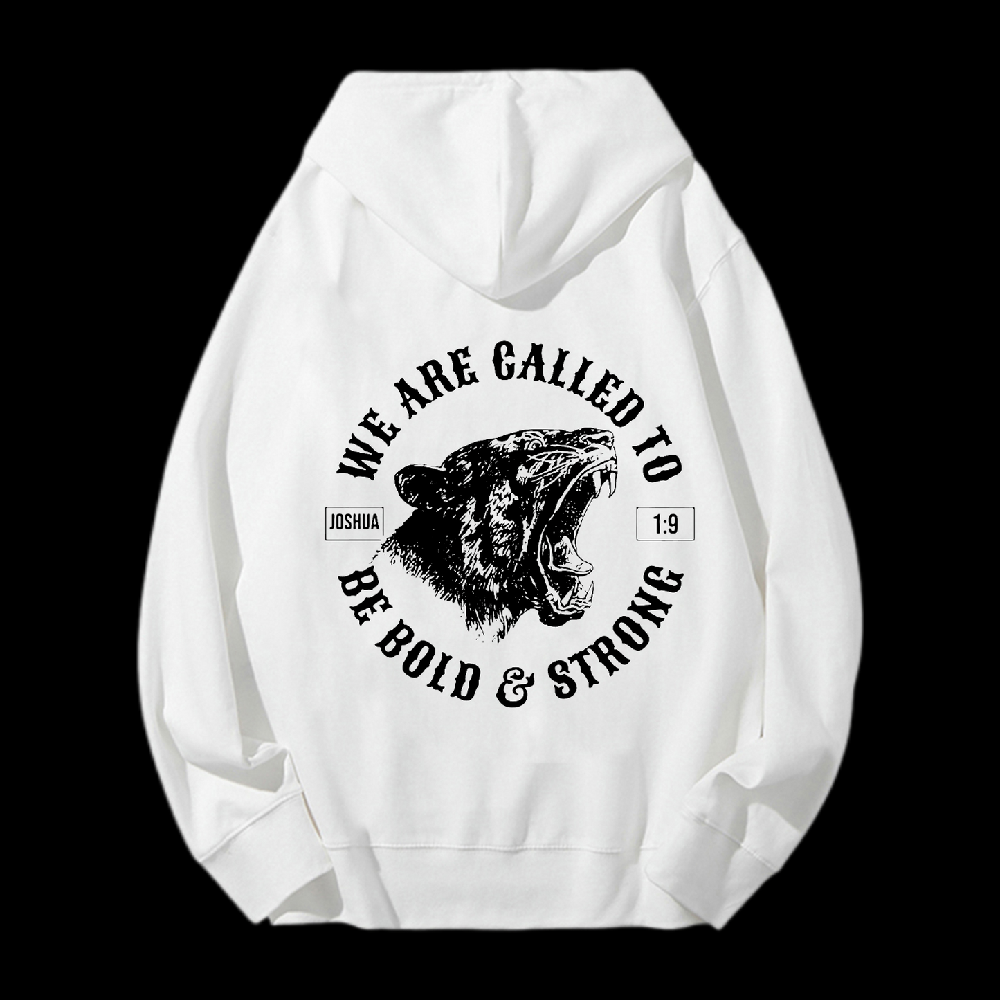 Joshua 1:9 Drawstring Hoodie