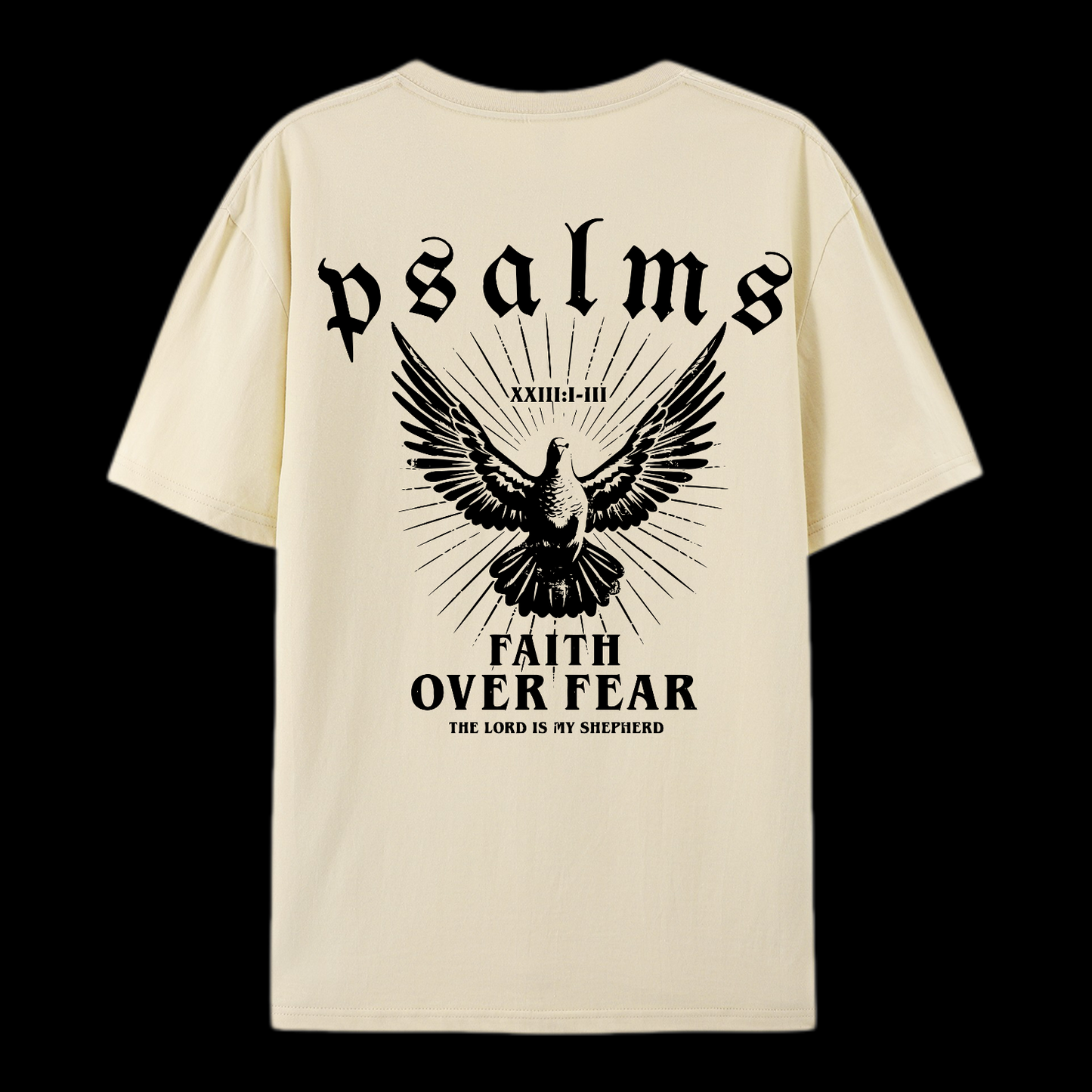 Faith Over Fear Cotton T-Shirt