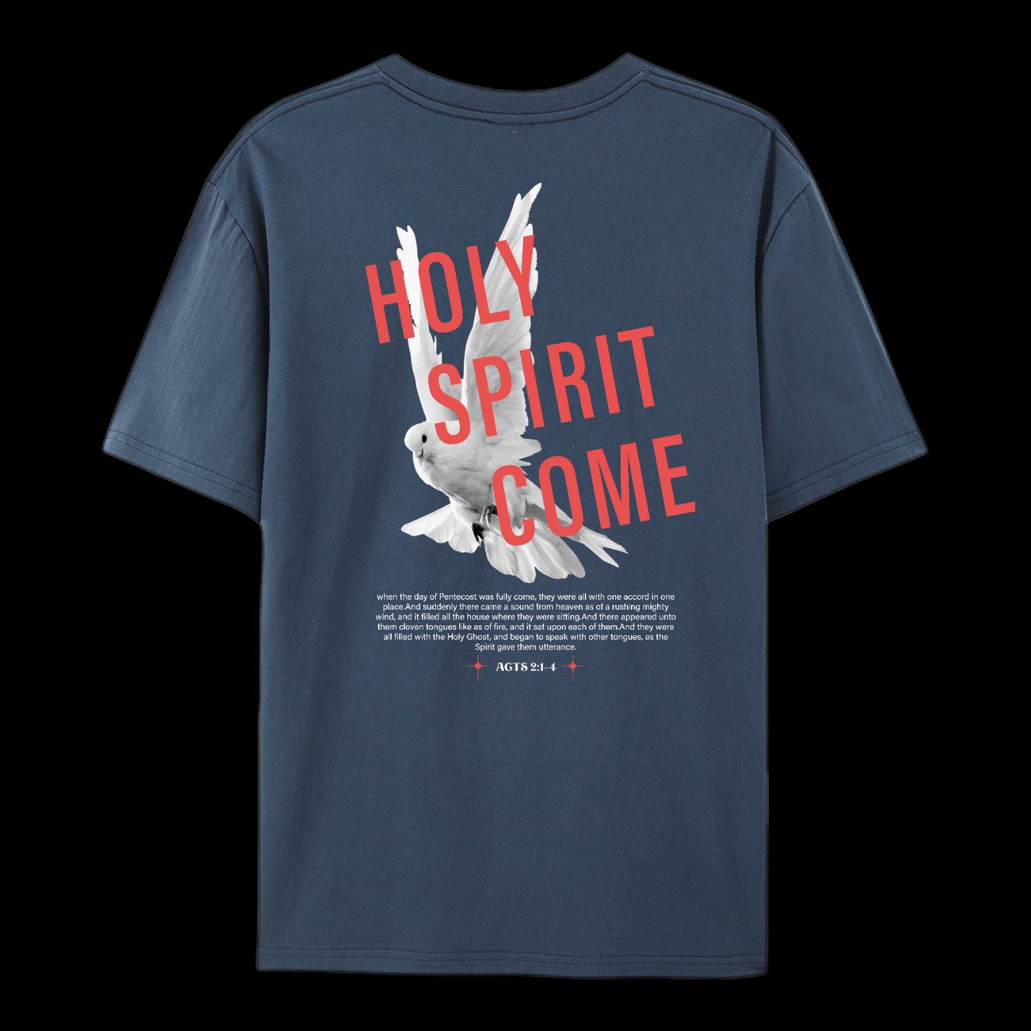 Holy Spirit Come Cotton T-Shirt