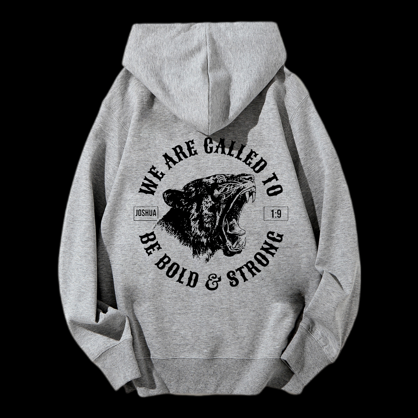 Joshua 1:9 Drawstring Hoodie