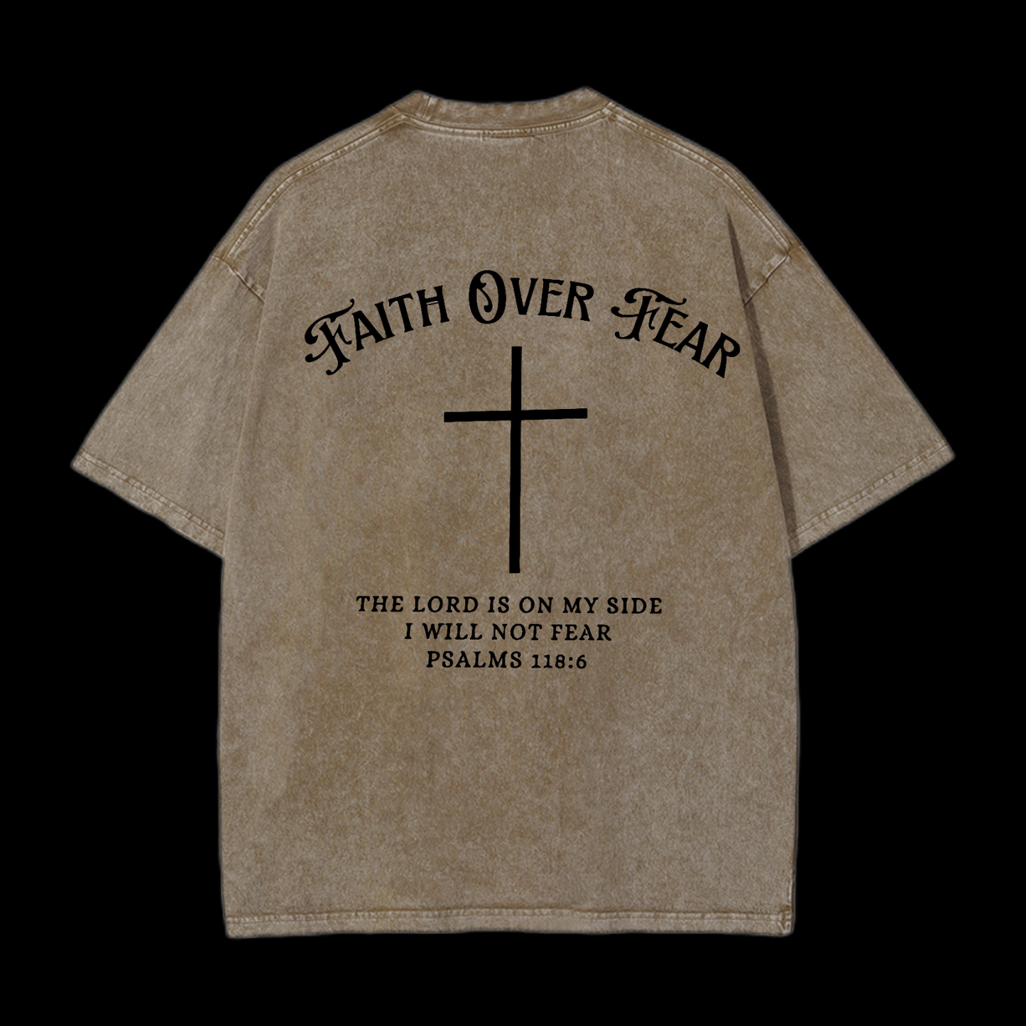 Faith Over Fear Washed T-Shirt