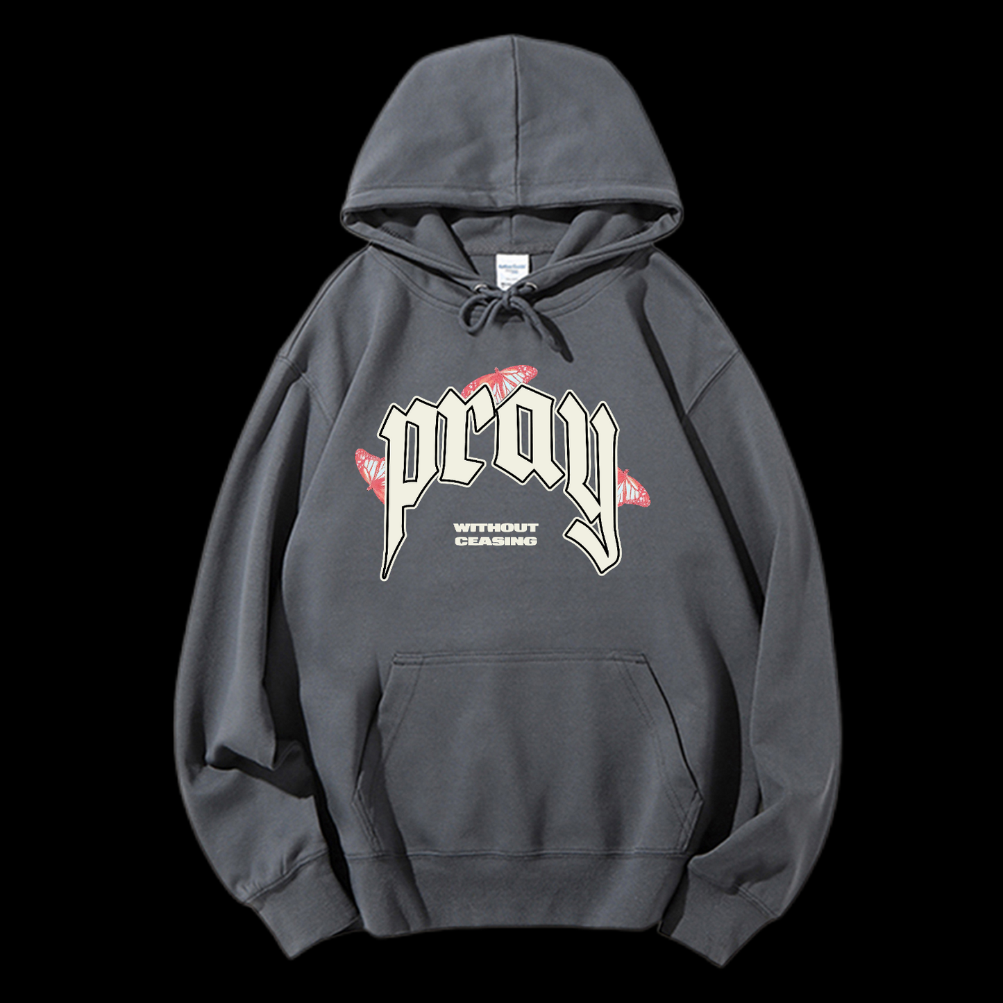Pray Drawstring Hoodie