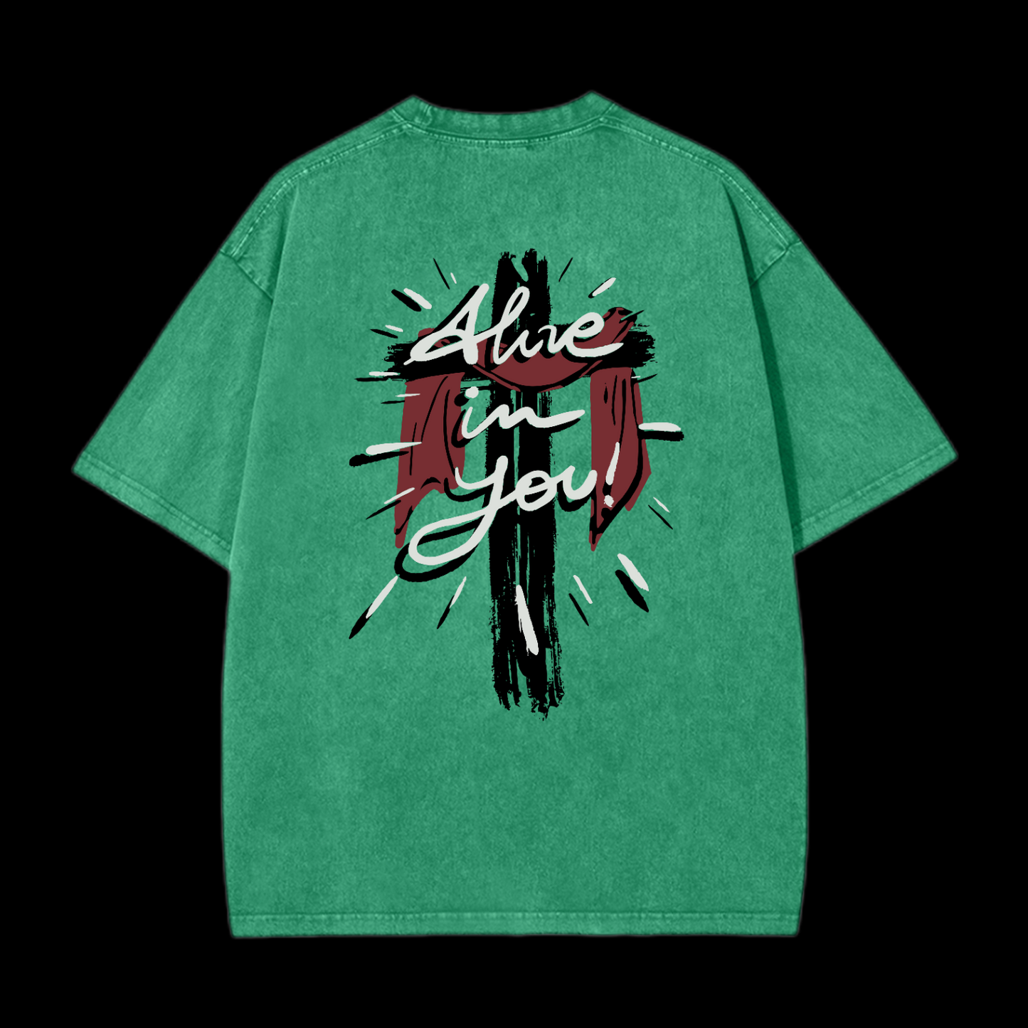 Alive In You Washed T-Shirt