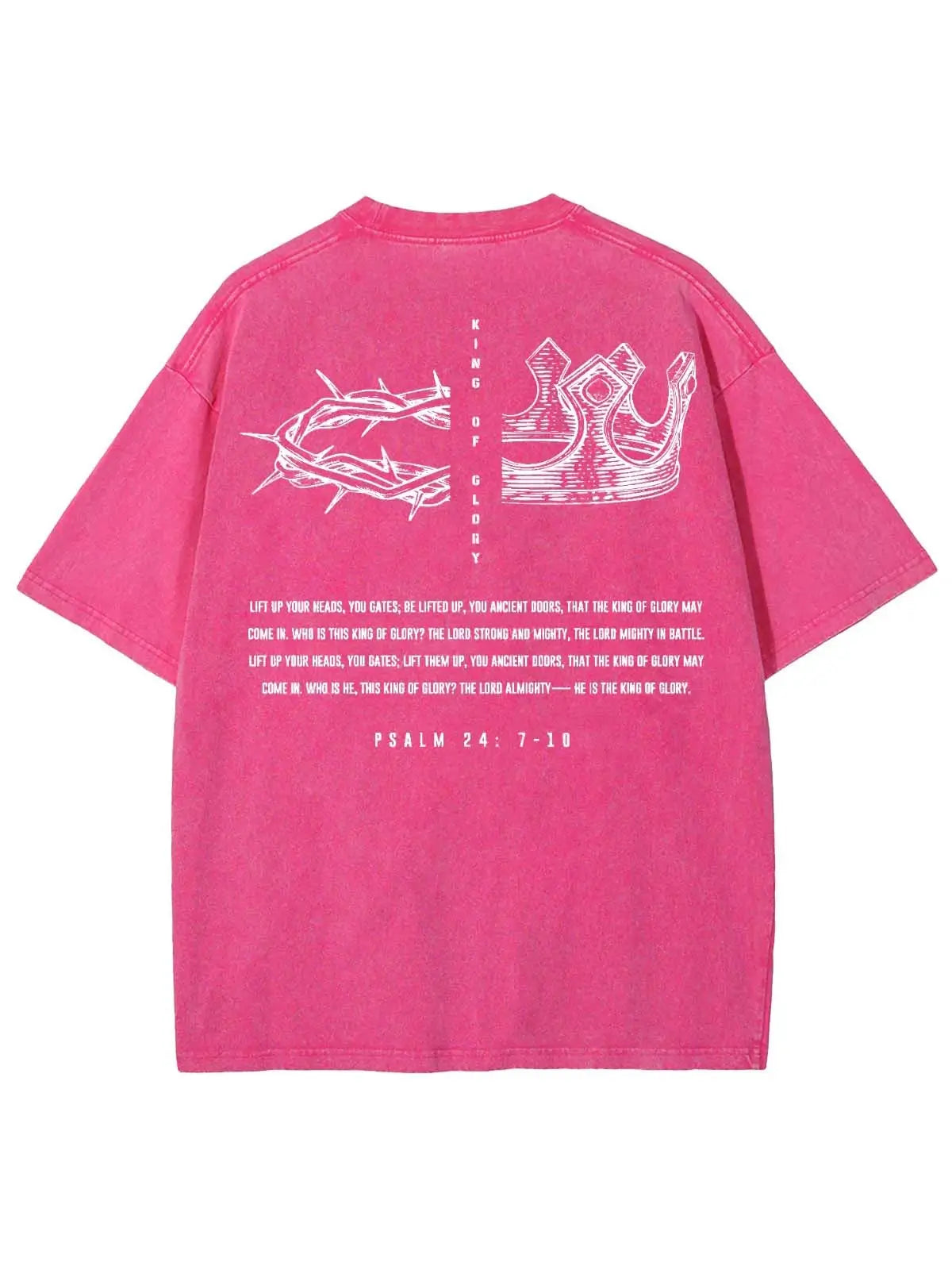 King Of Glory Unisex Washed T-Shirt