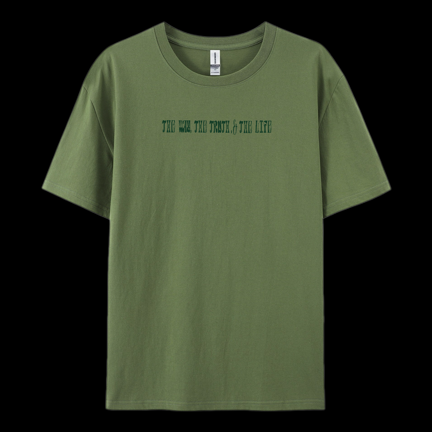 The Way The Truth The Life Cotton T-Shirt