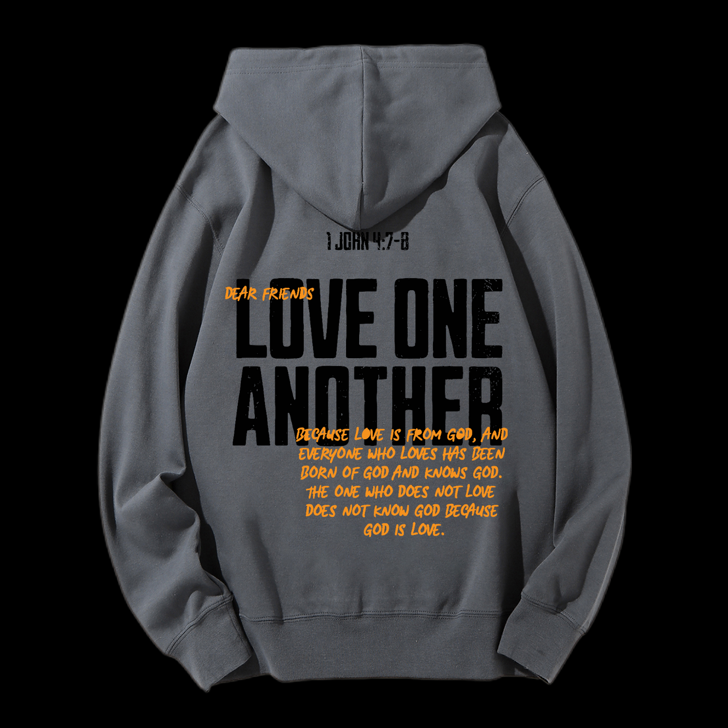 Love One Another Drawstring Hoodie