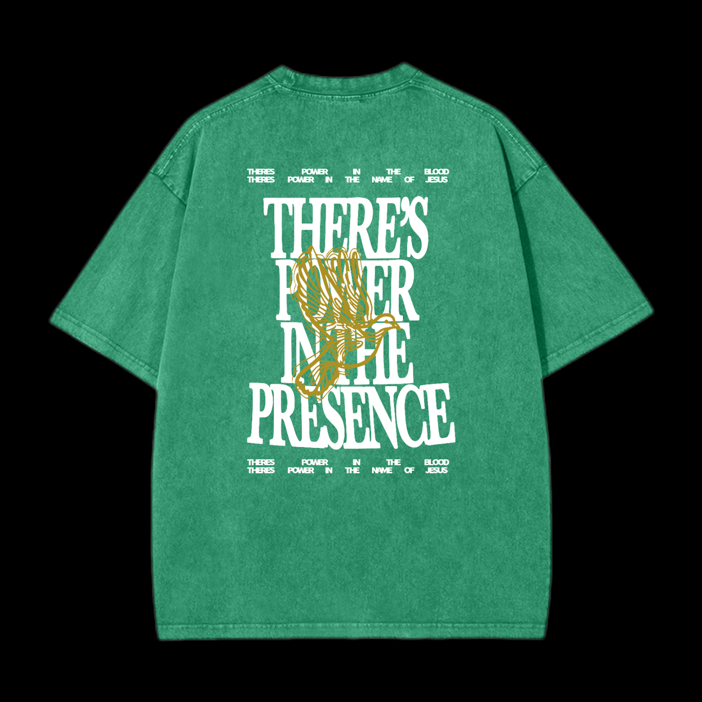 There's Power In The Presence Washed T-Shirt