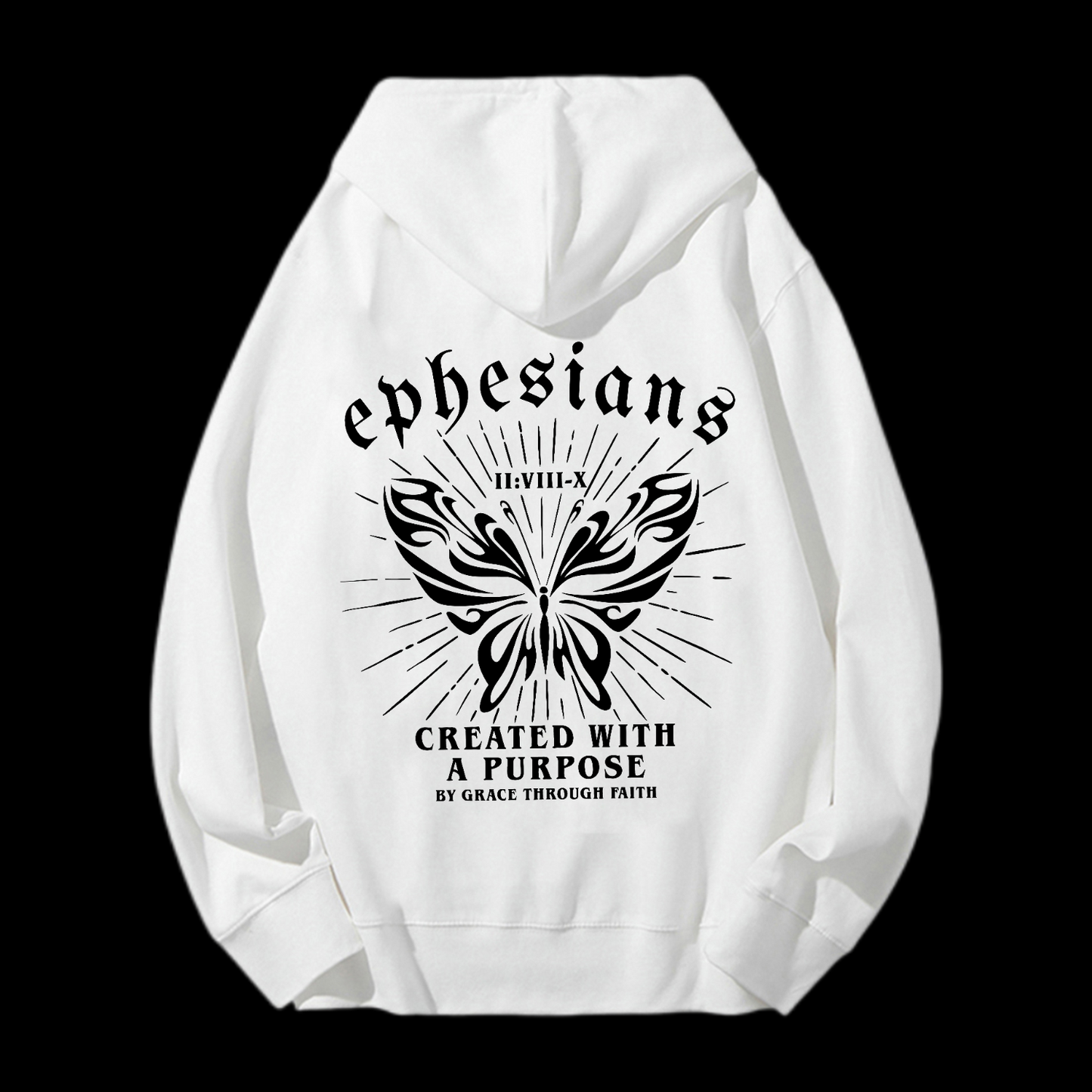 Created With A Purpose Drawstring Hoodie