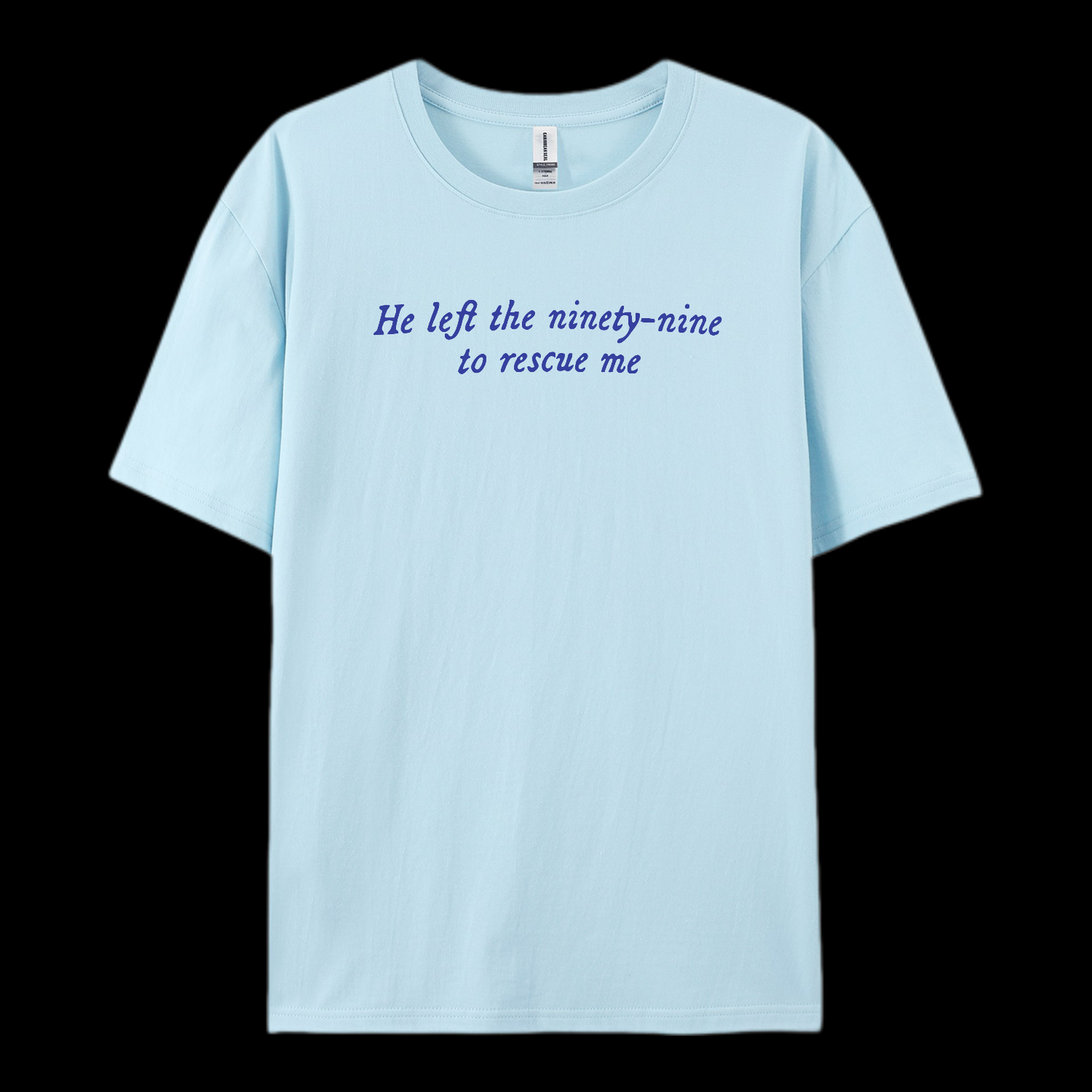 The Parable Of The Lost Sheep Cotton T-Shirt