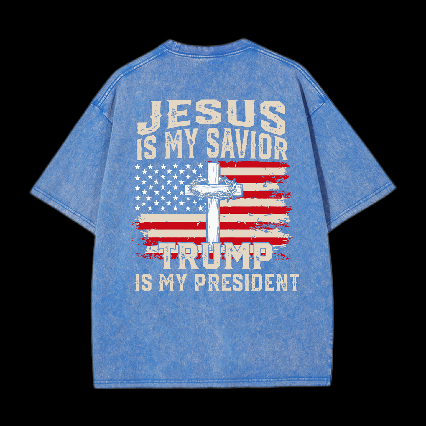Jesus Is My Savior Washed T-Shirt