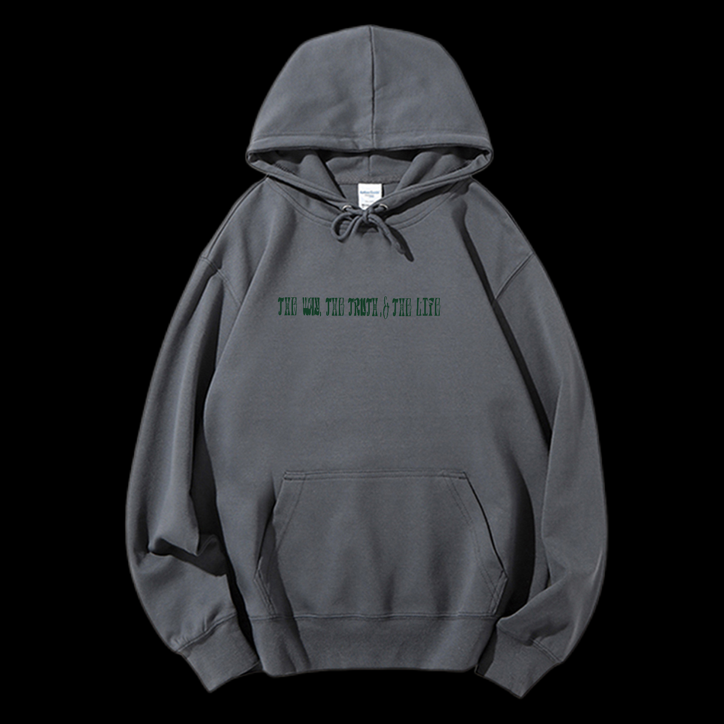 The Way The Truth The Life Drawstring Hoodie