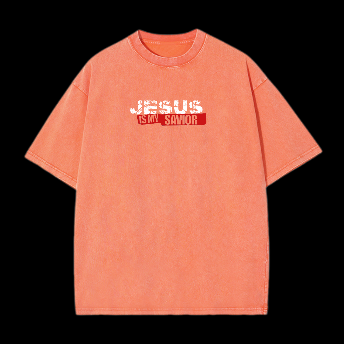 Jesus Is My Savior Washed T-Shirt