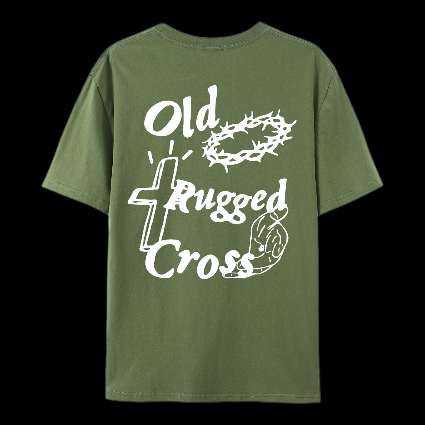 Old Rugged Cross Cotton T-Shirt