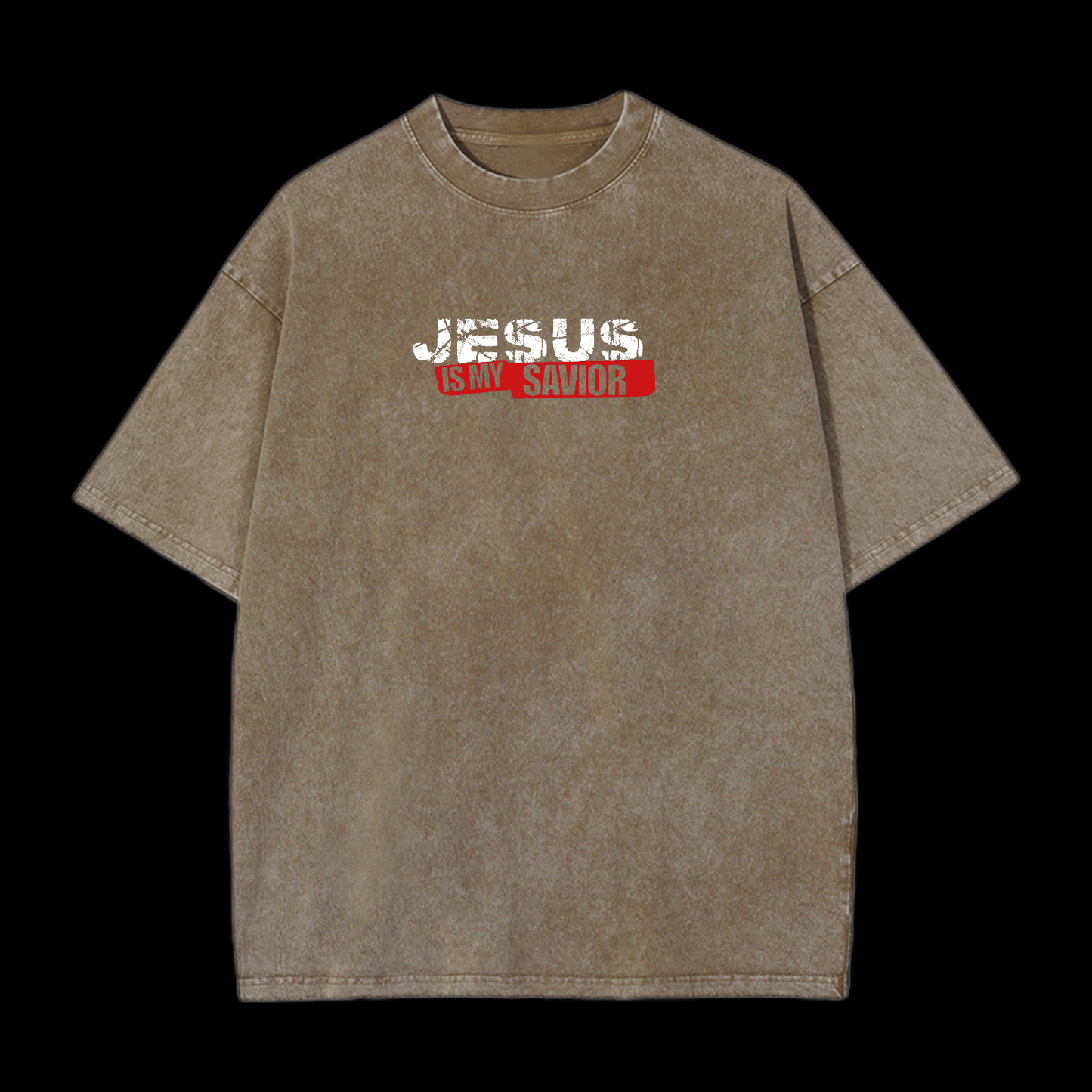 Jesus Is My Savior Washed T-Shirt