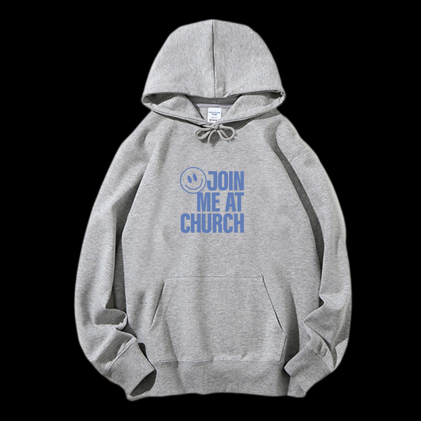 Join Me At Church Drawstring Hoodie
