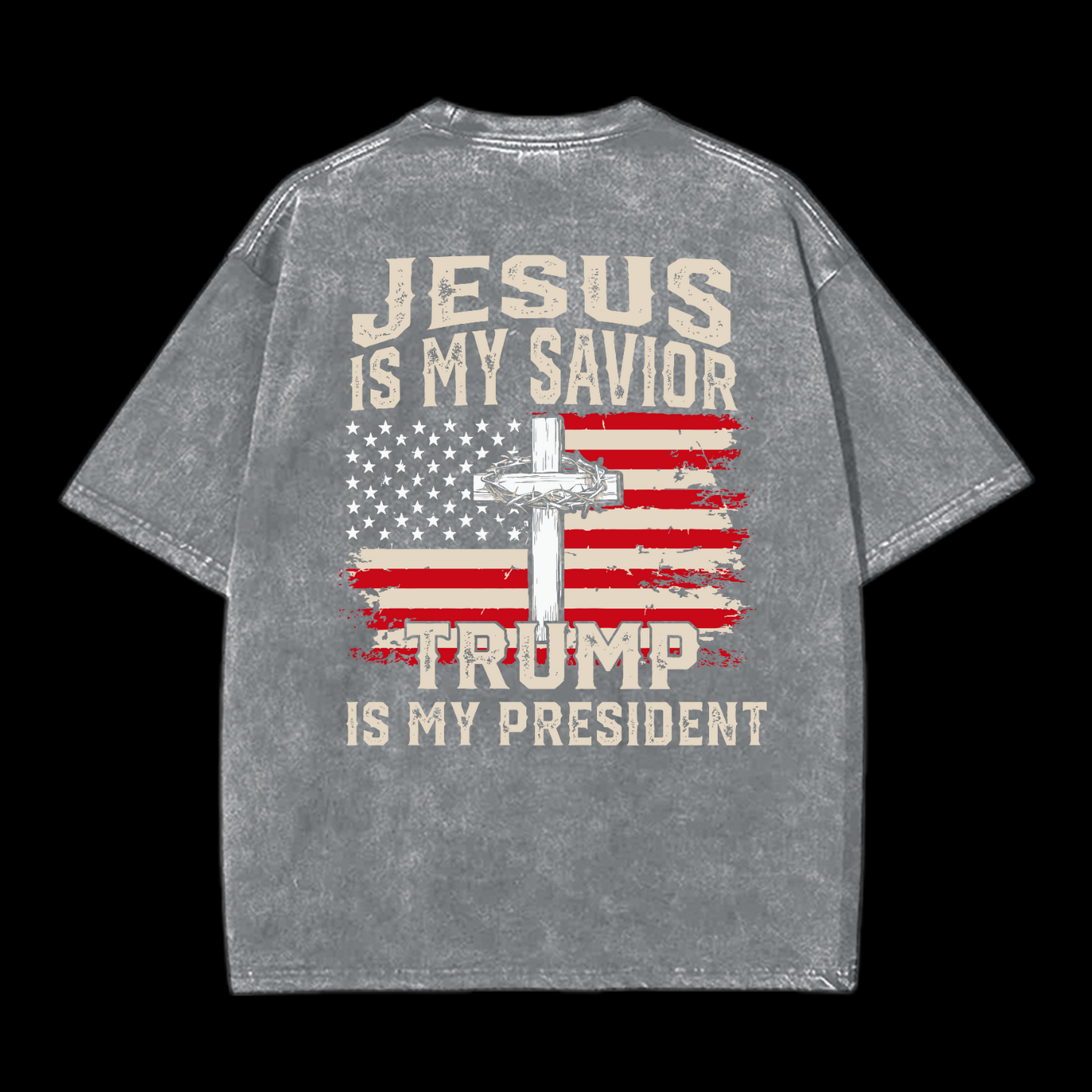 Jesus Is My Savior Washed T-Shirt
