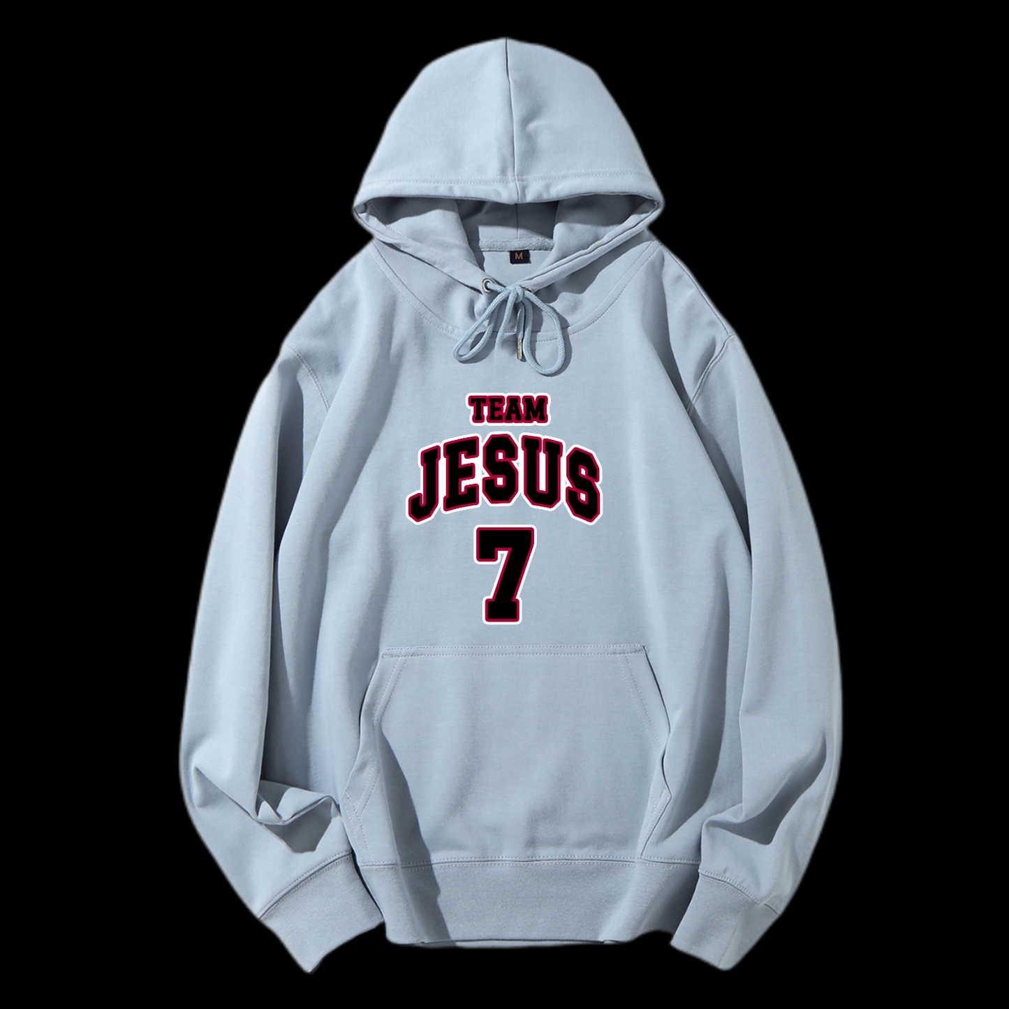 Team Jesus 7 Drawstring Hoodie