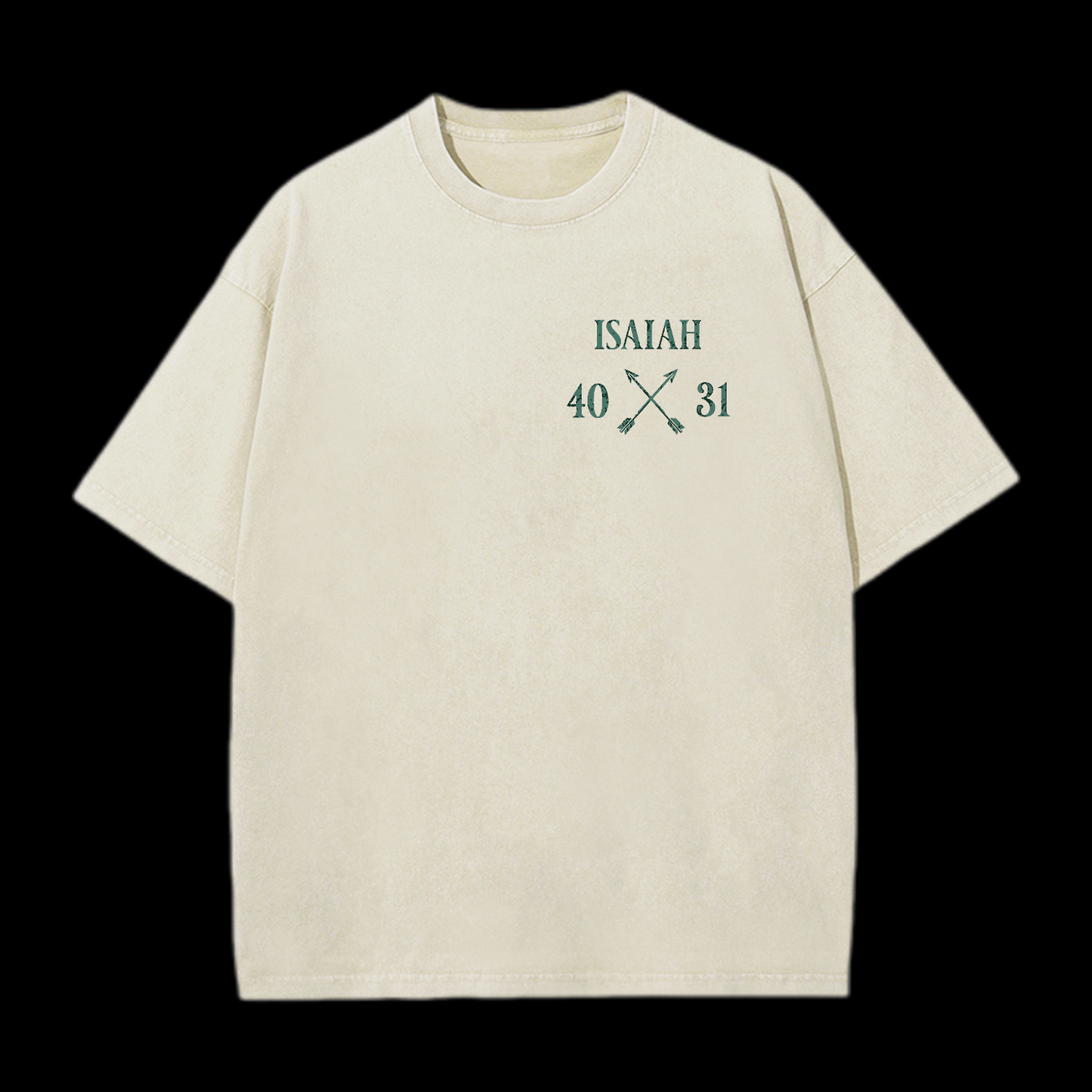 Those Who Hope In The Lord Will Renew Their Strength Washed T-Shirt