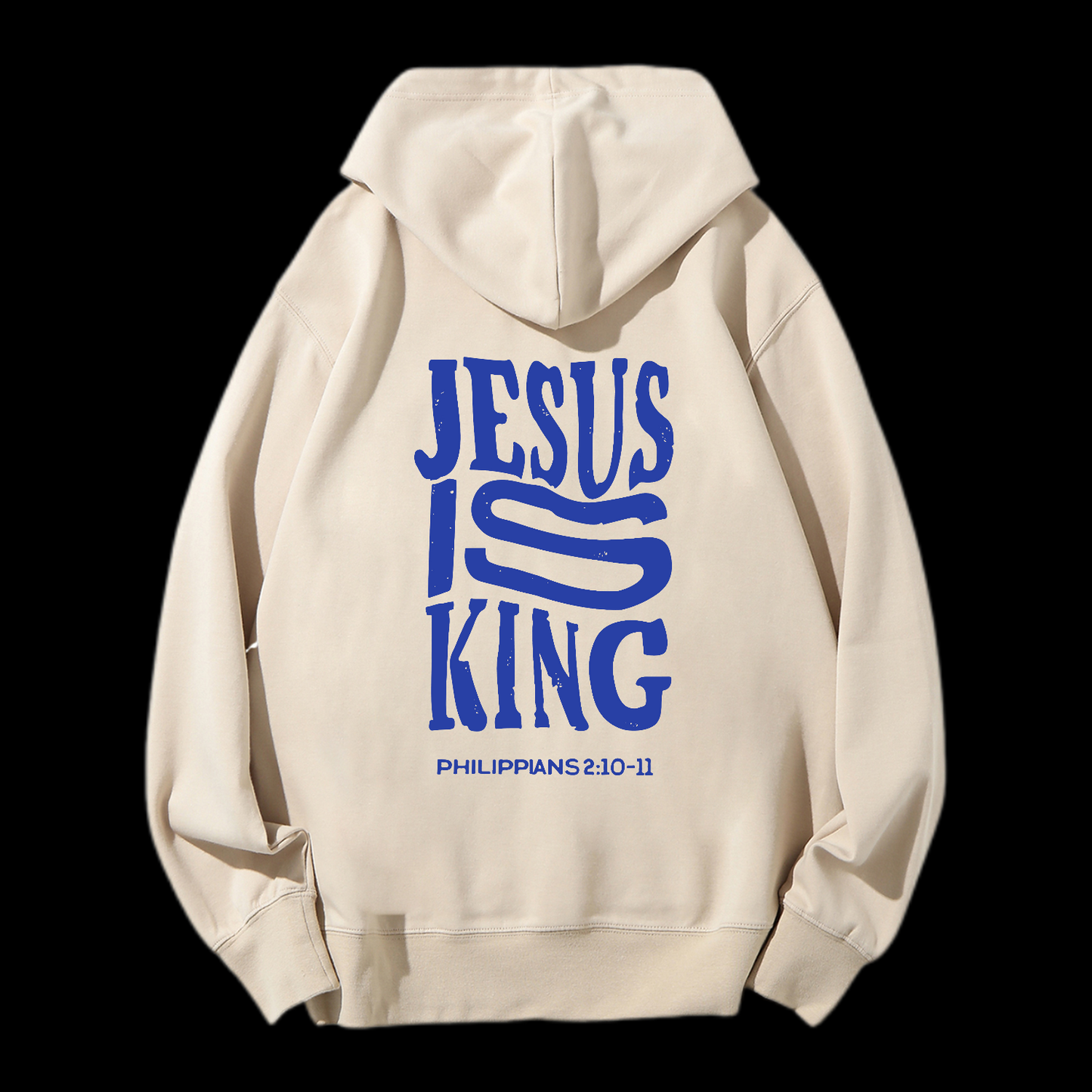 Jesus Is King Drawstring Hoodie