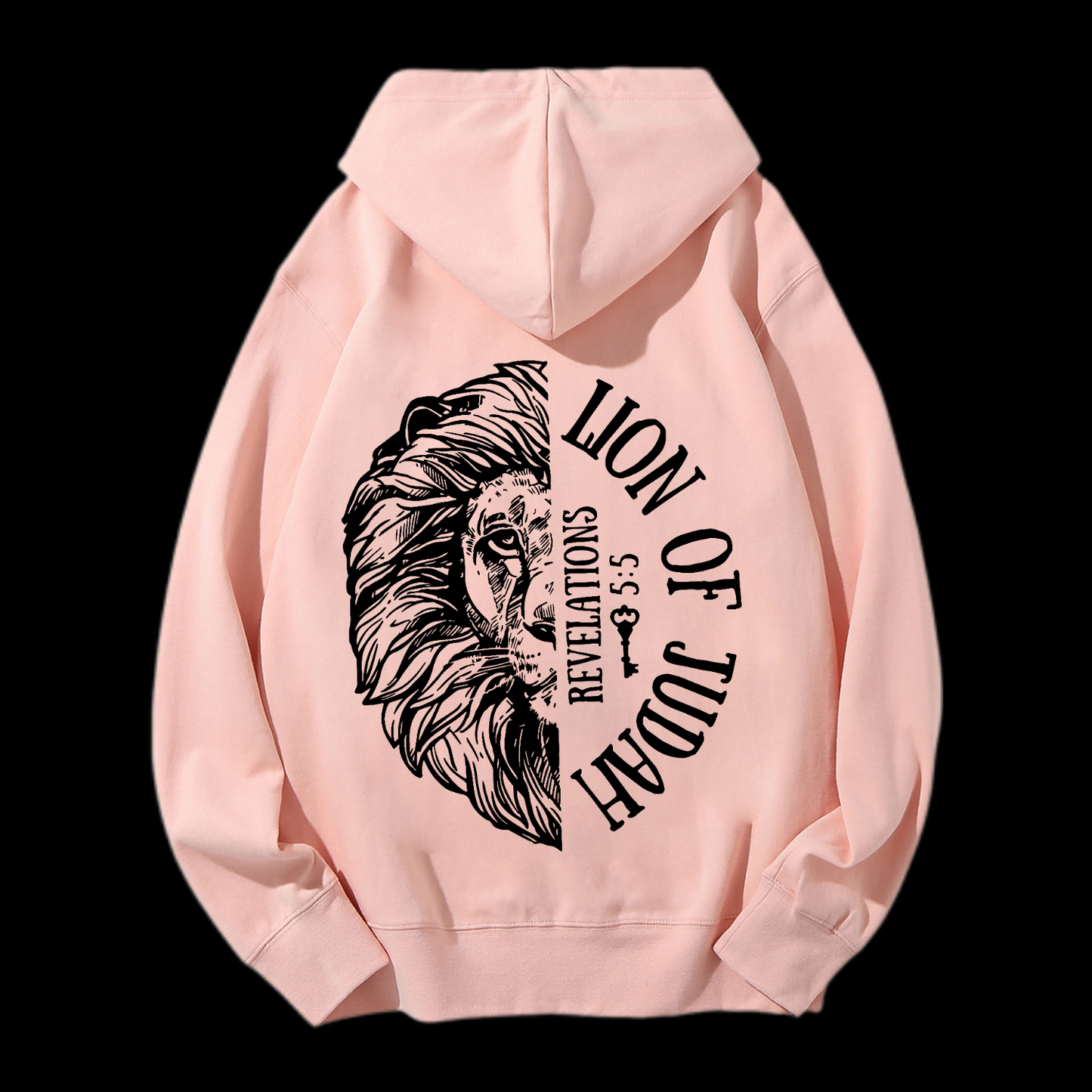 Lion Of Judah Drawstring Hoodie