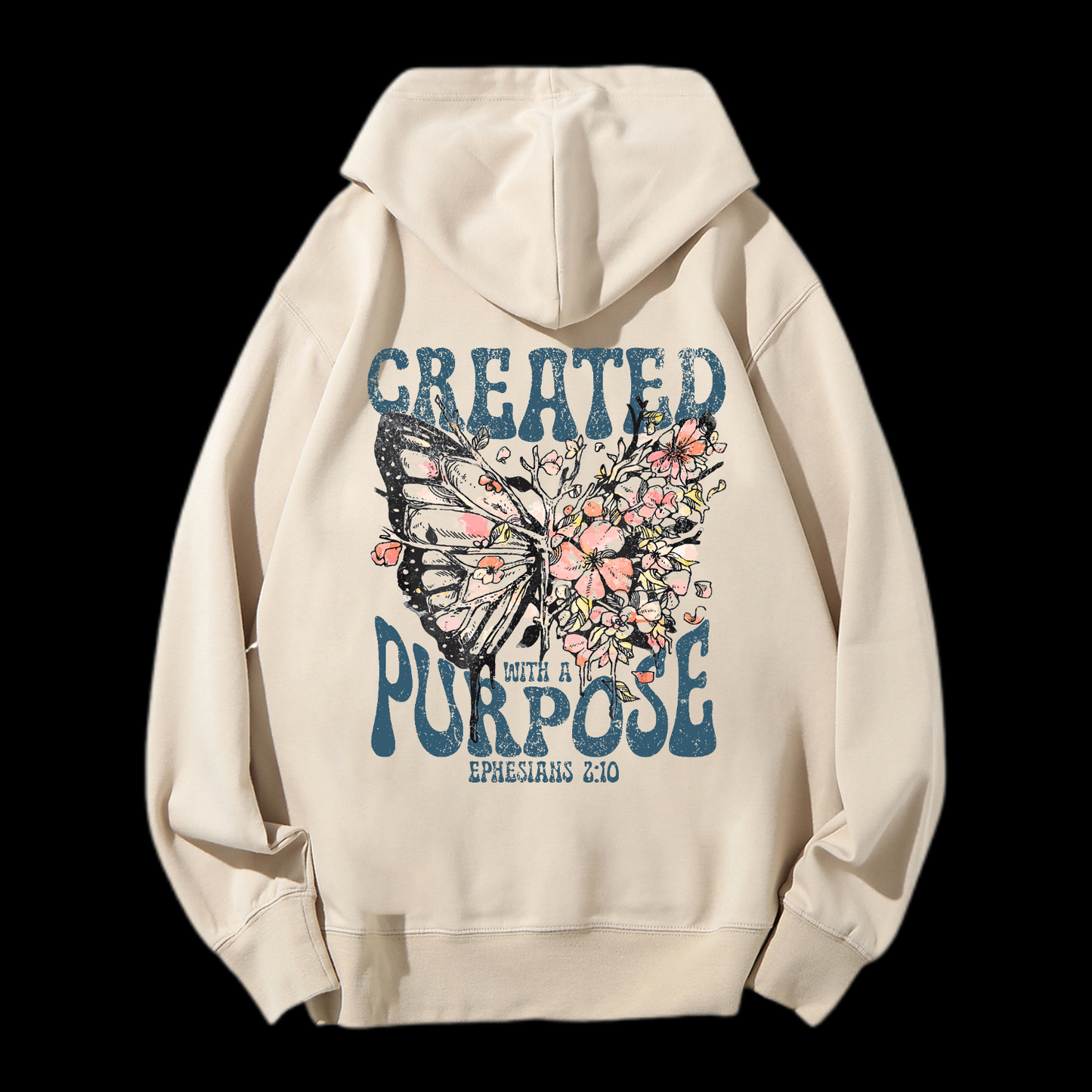 Created With Purpose Drawstring Hoodie