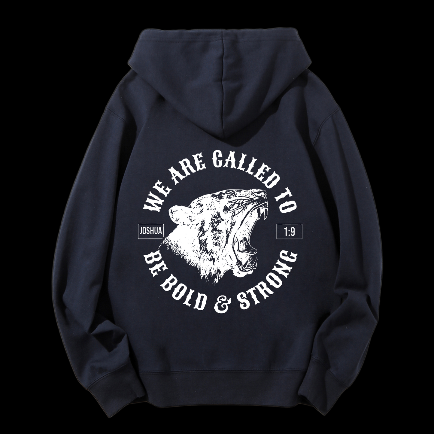 Joshua 1:9 Drawstring Hoodie