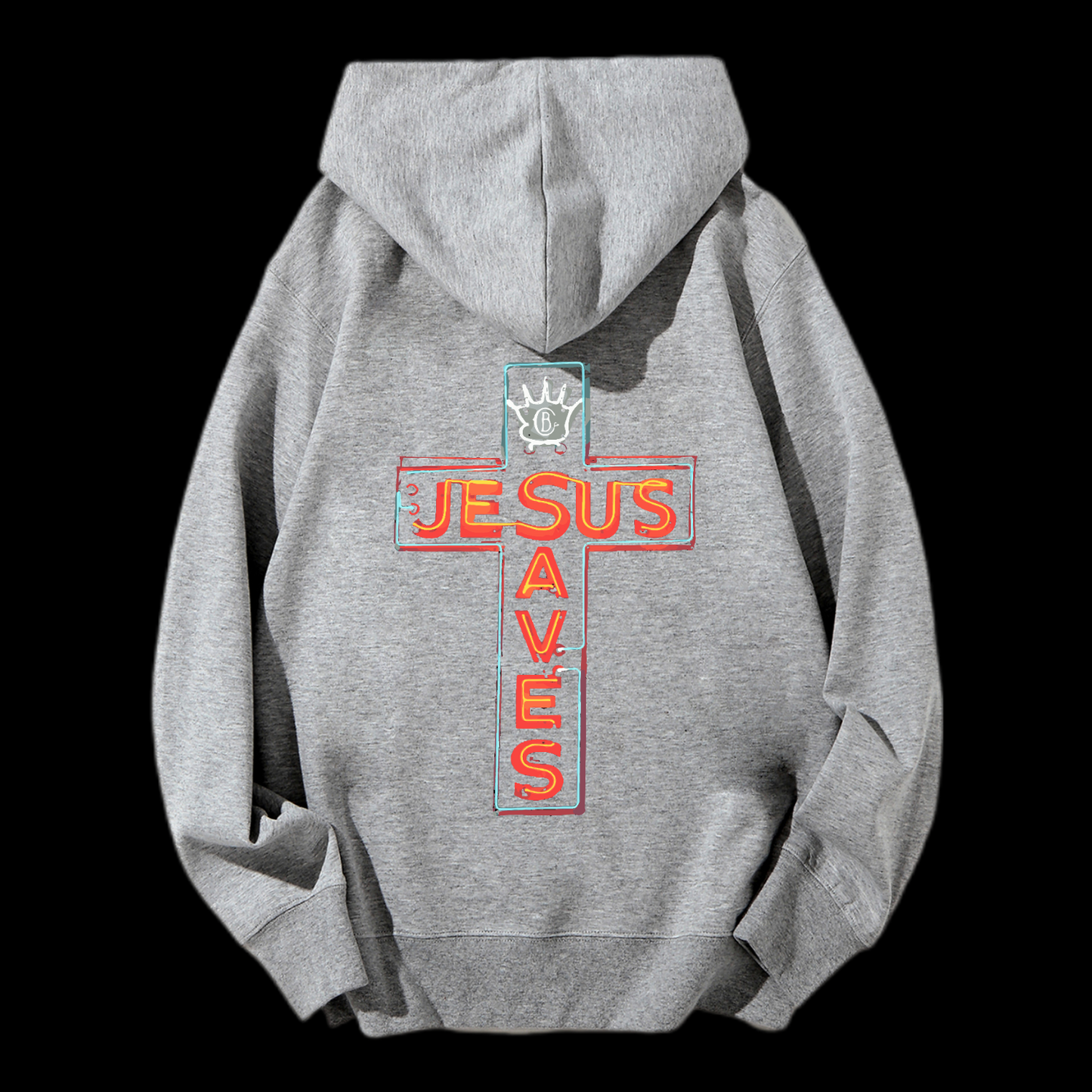Jesus Saves Drawstring Hoodie
