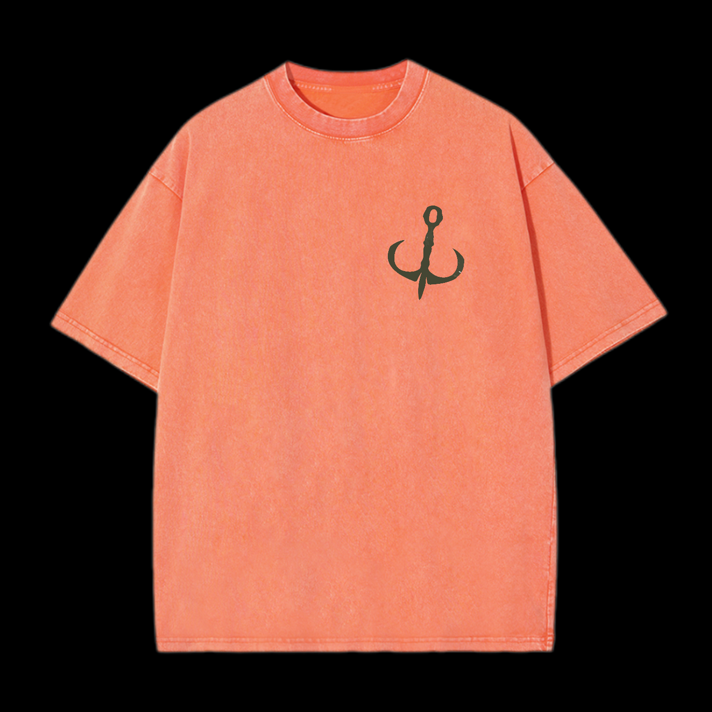 Jesus Made Me A Fisher Of Man Washed T-Shirt