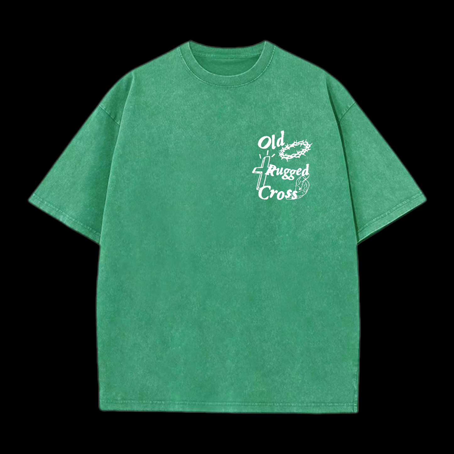 Old Rugged Cross Washed T-Shirt