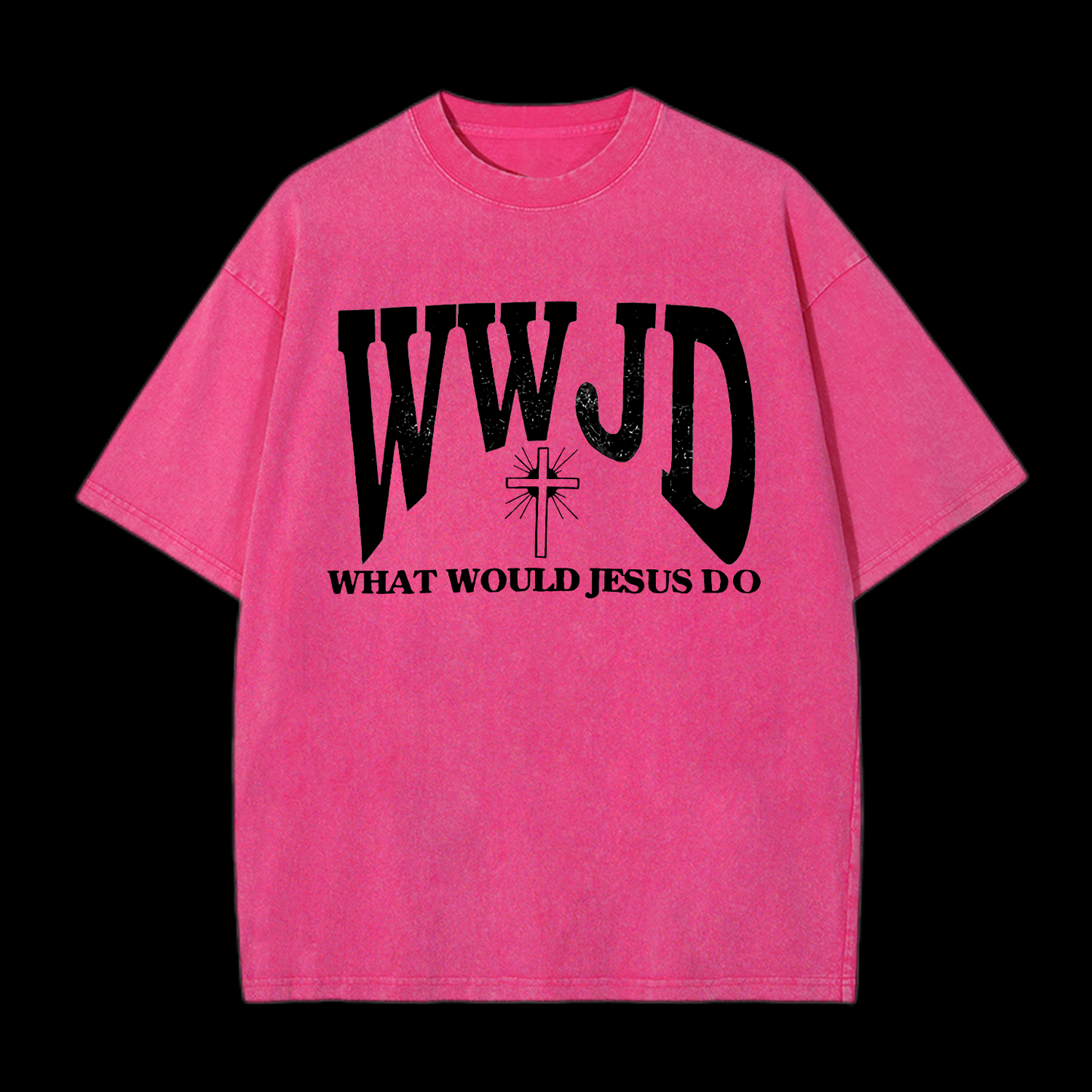 WWJD Washed T-Shirt