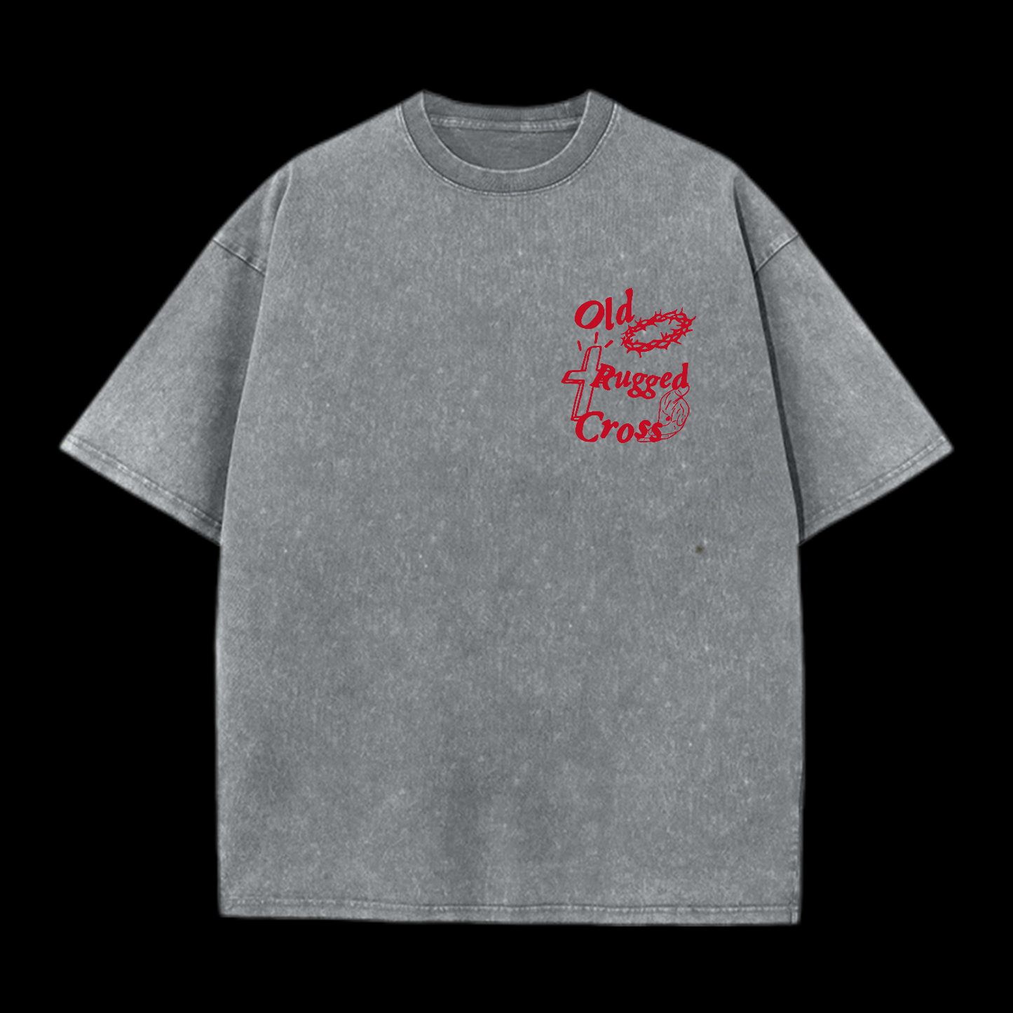 Old Rugged Cross Washed T-Shirt