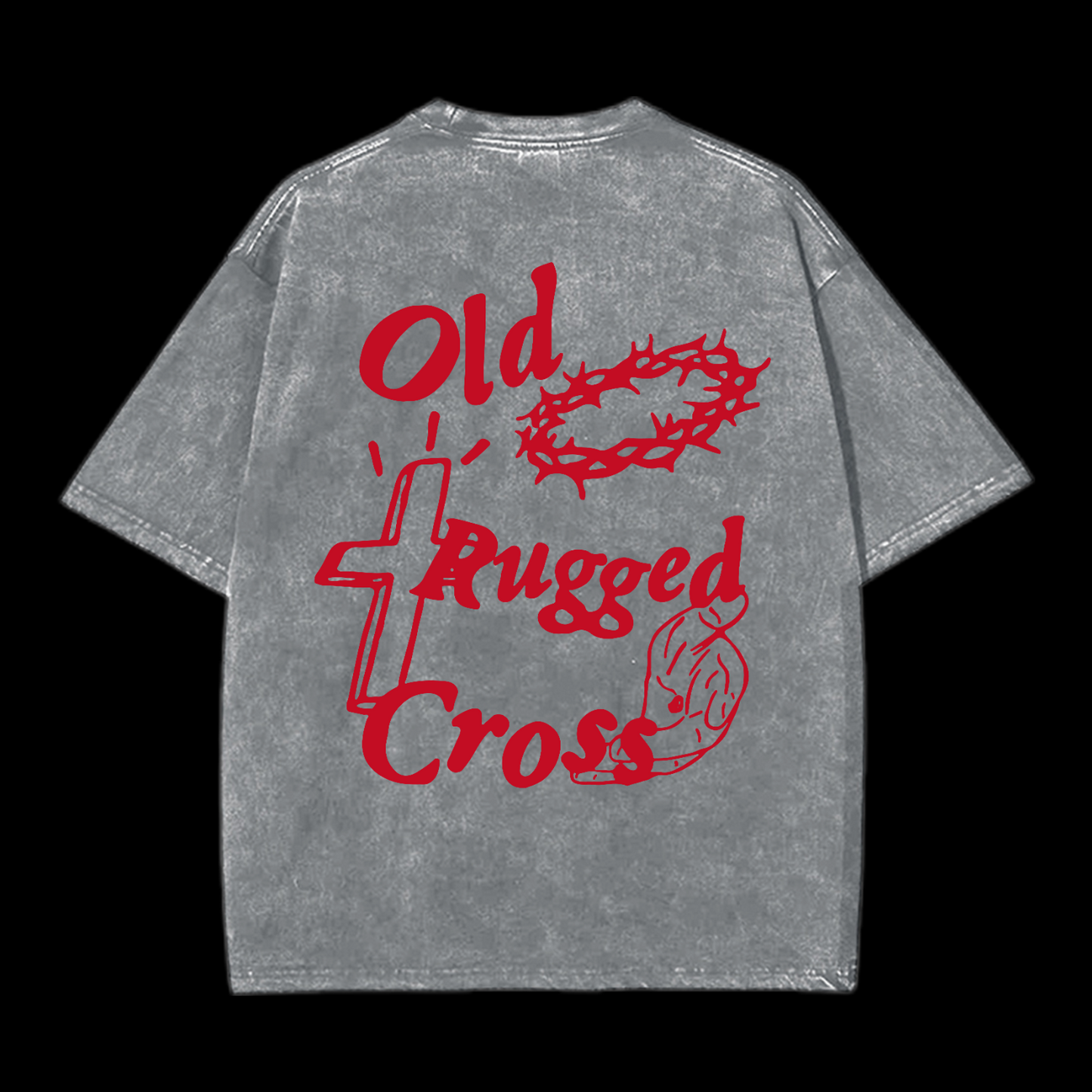 Old Rugged Cross Washed T-Shirt