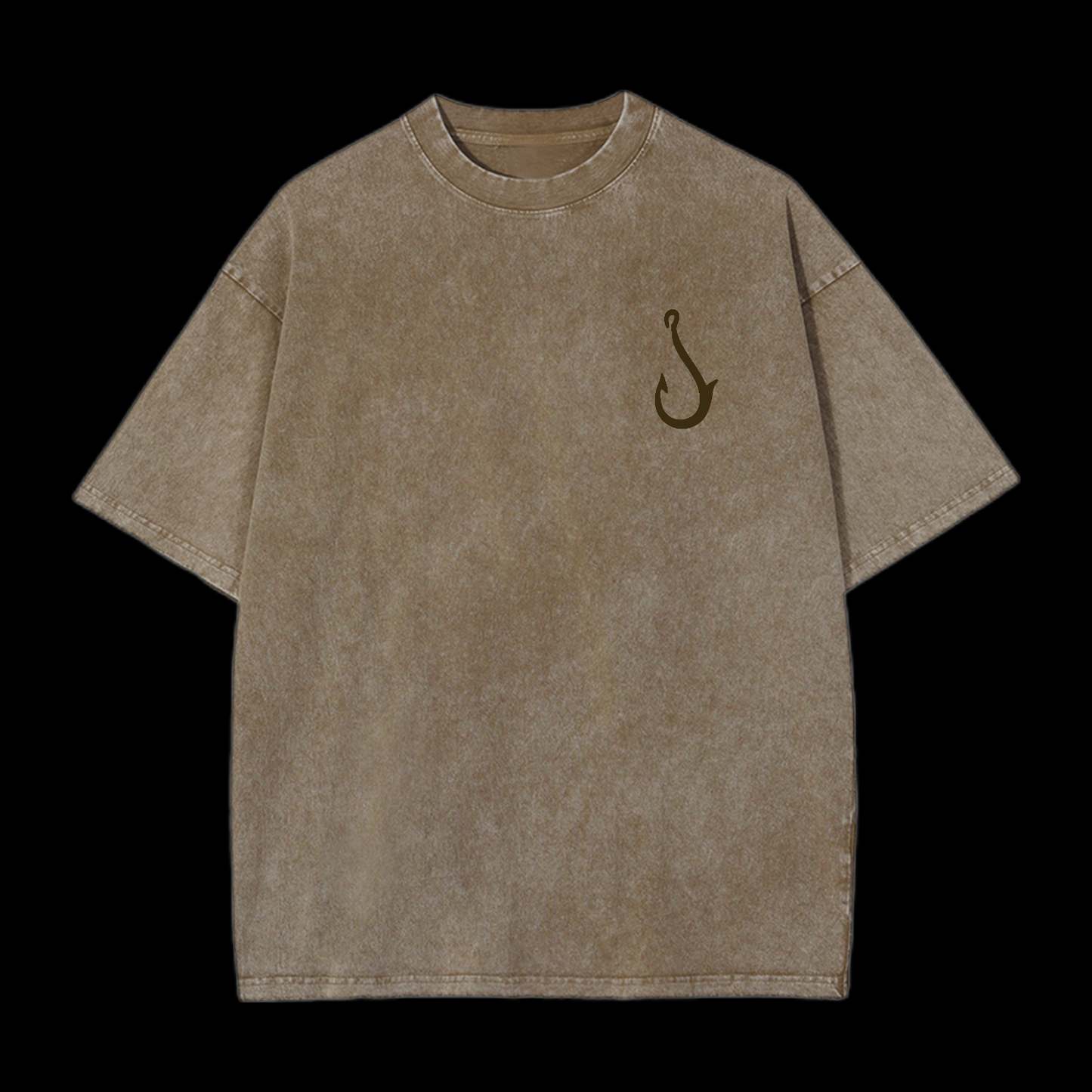 Jesus Made Me A Fisher Of Men Washed T-Shirt