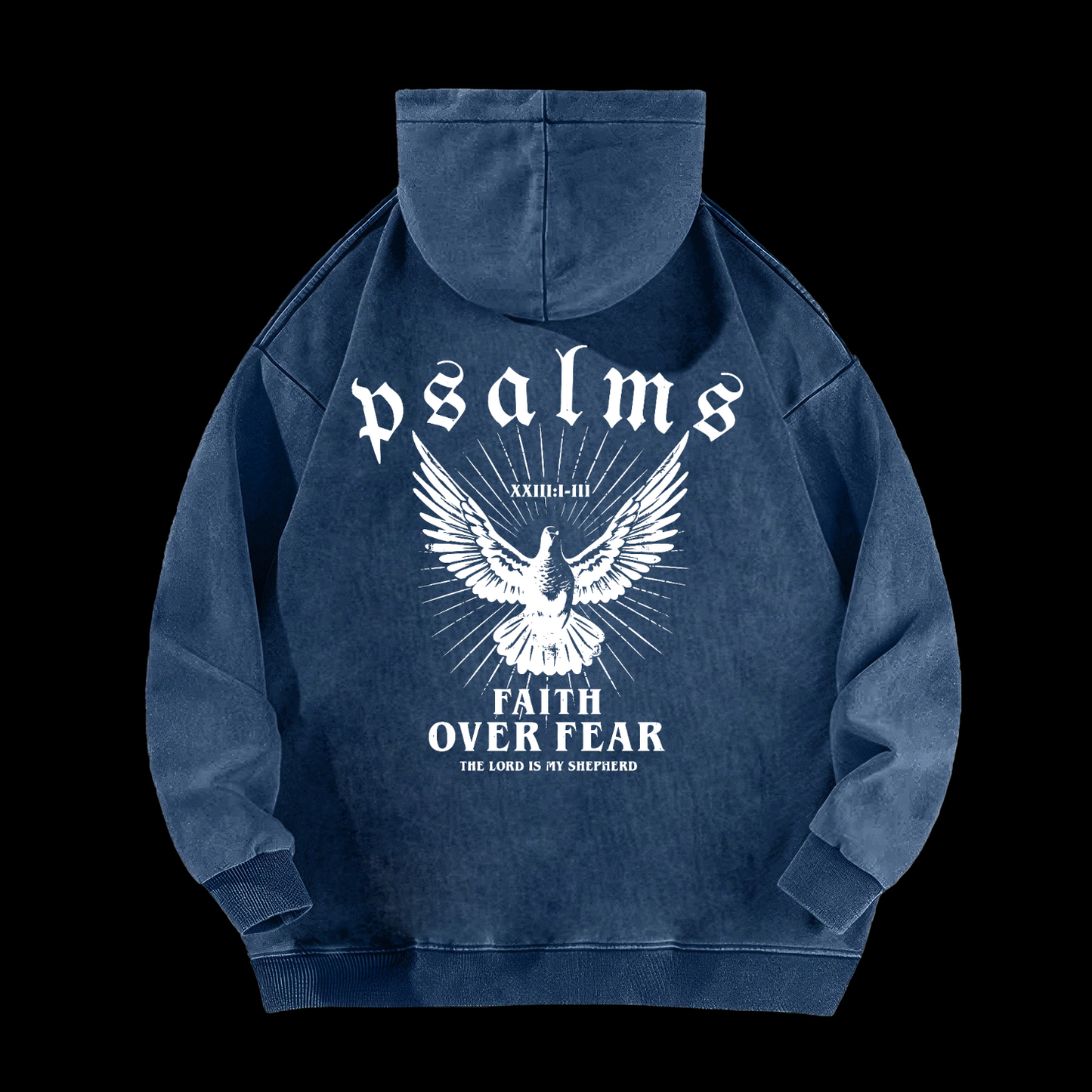 Faith Over Fear Washed Hoodie