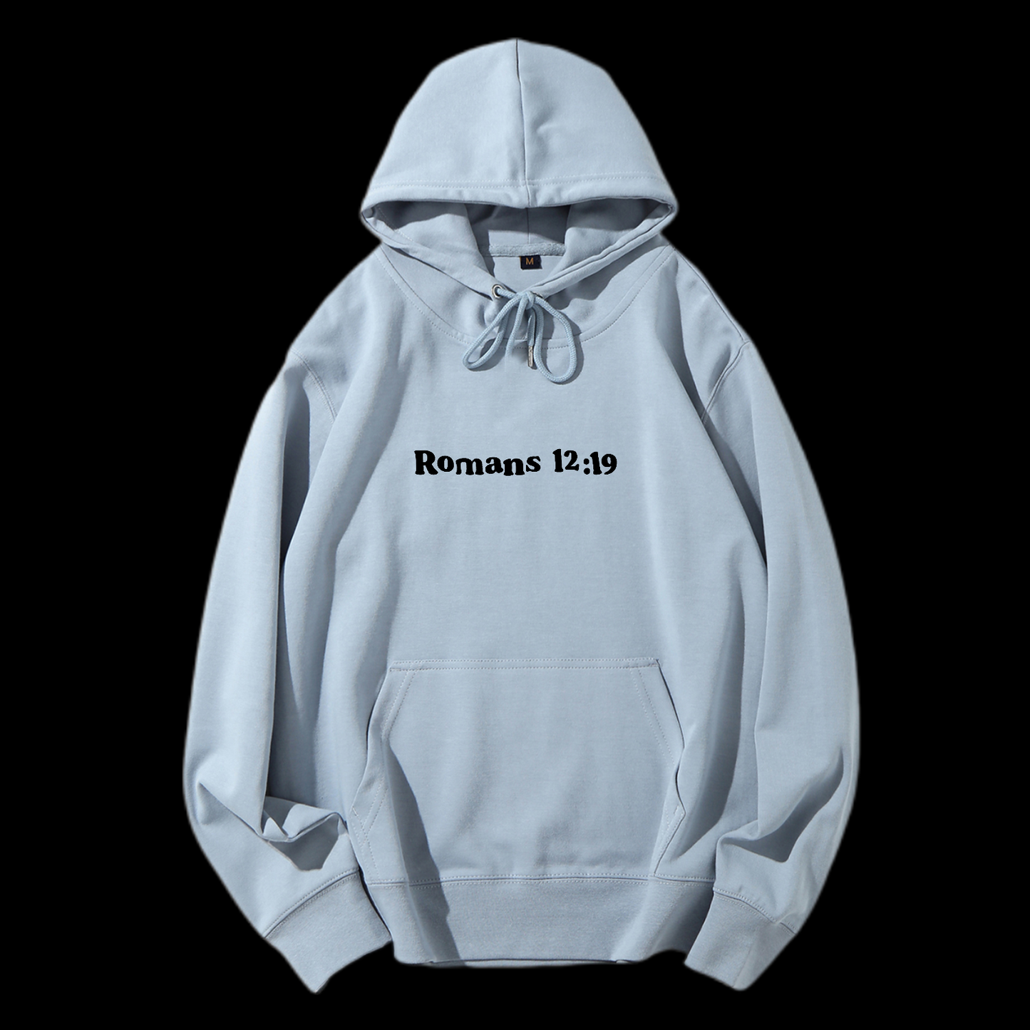 Romans 12:19 Drawstring Hoodie