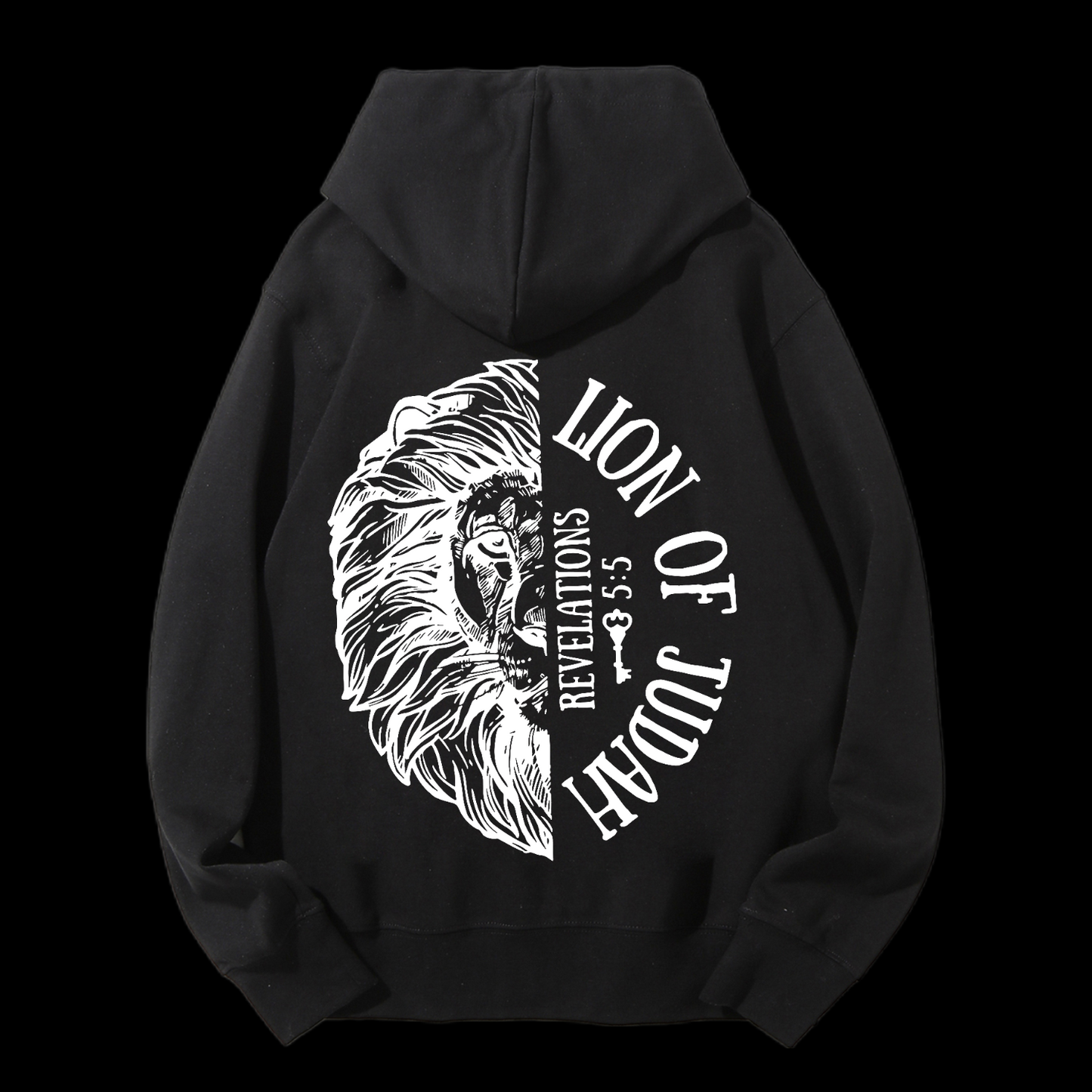 Lion Of Judah Drawstring Hoodie
