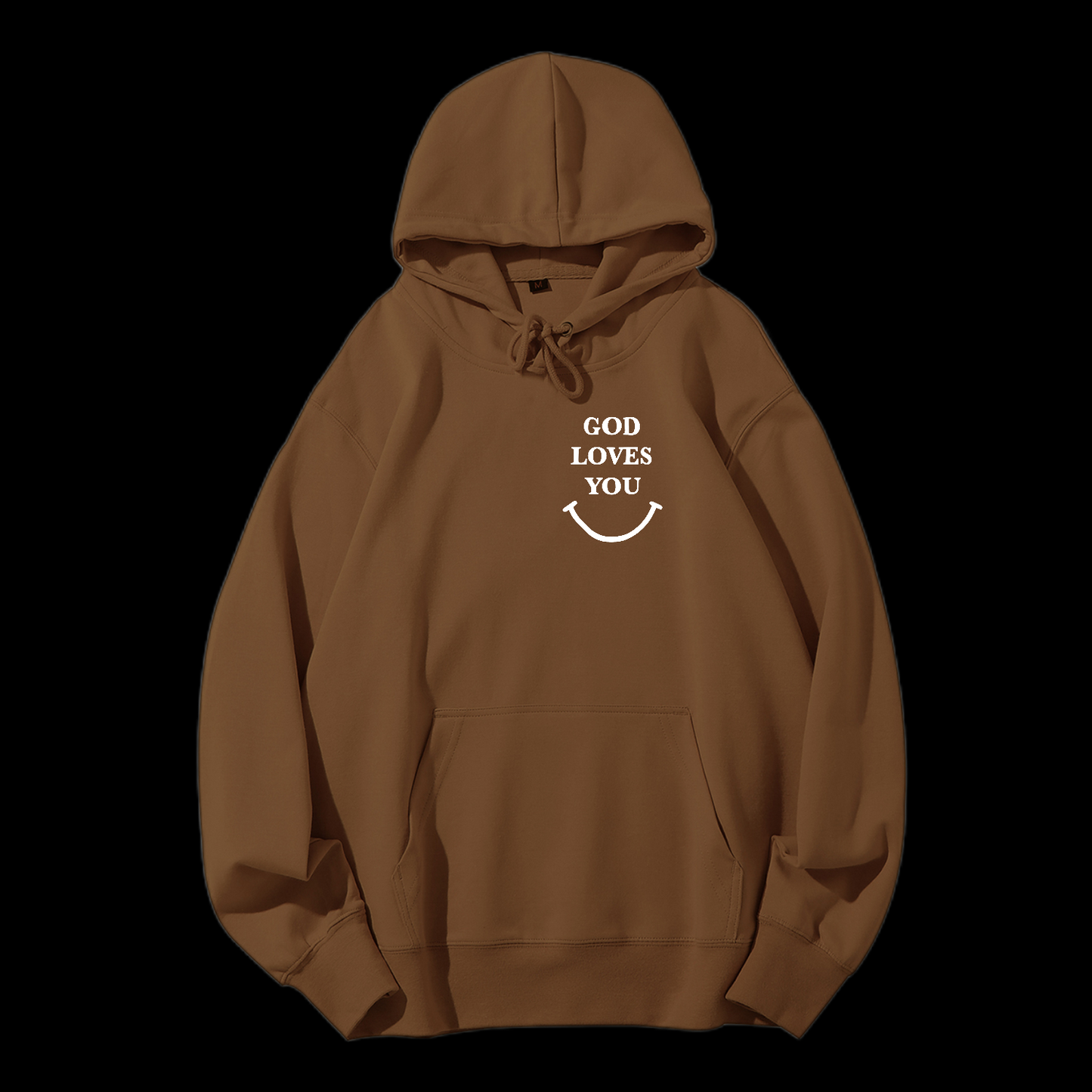 God Loves You Drawstring Hoodie