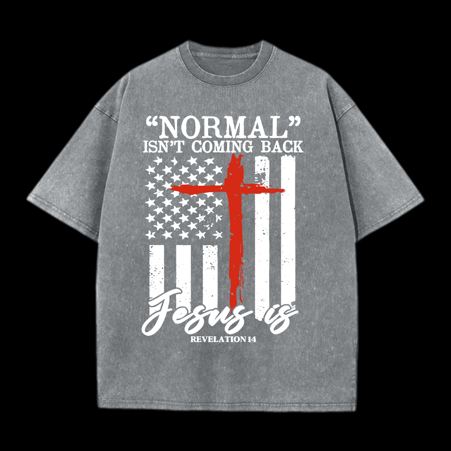 Normal Isn't Coming Back Washed T-Shirt