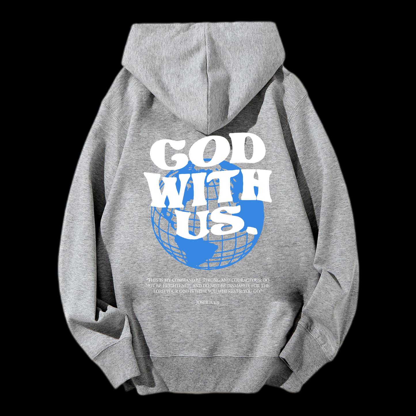 God With Us Drawstring Hoodie