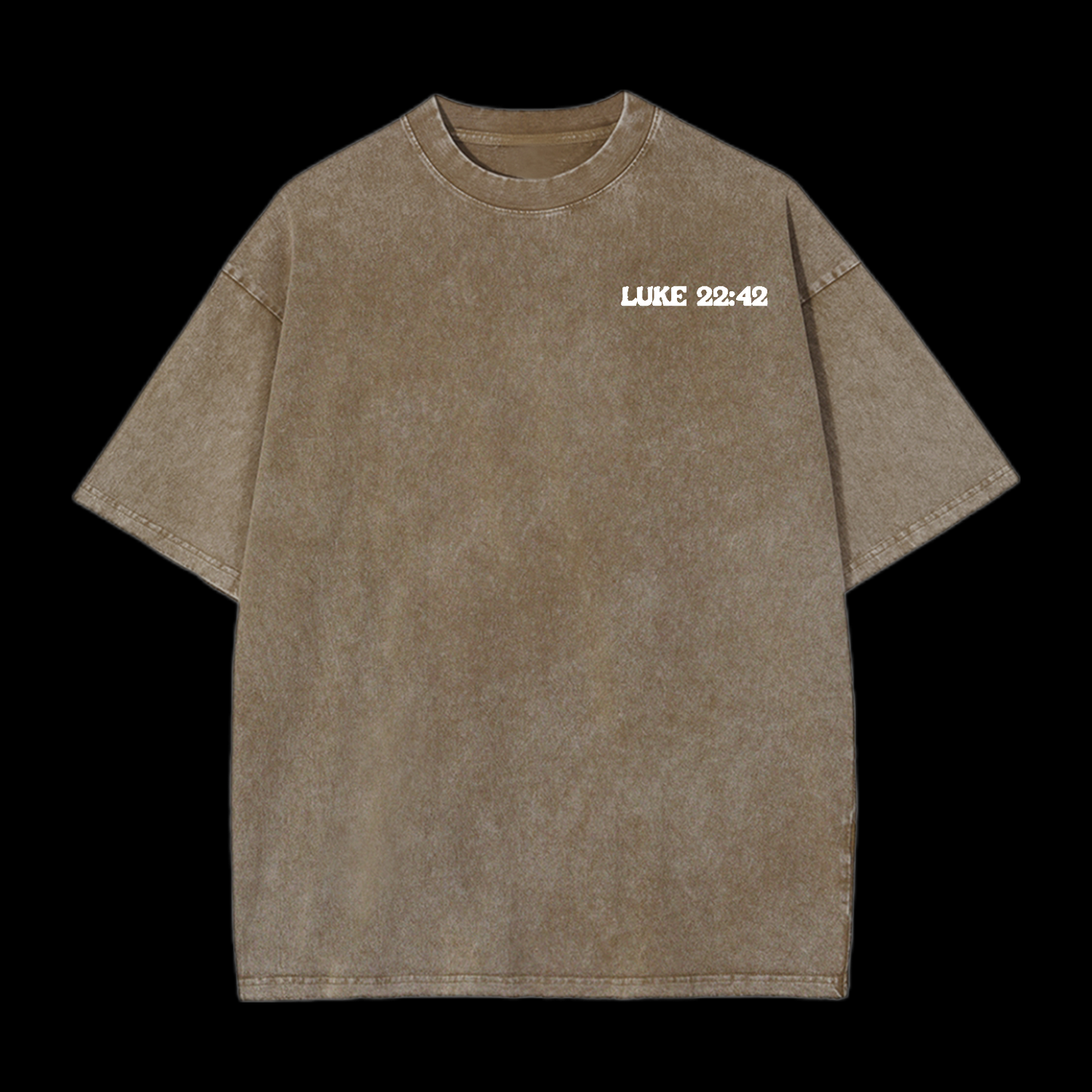God's Will Not Mine Washed T-Shirt