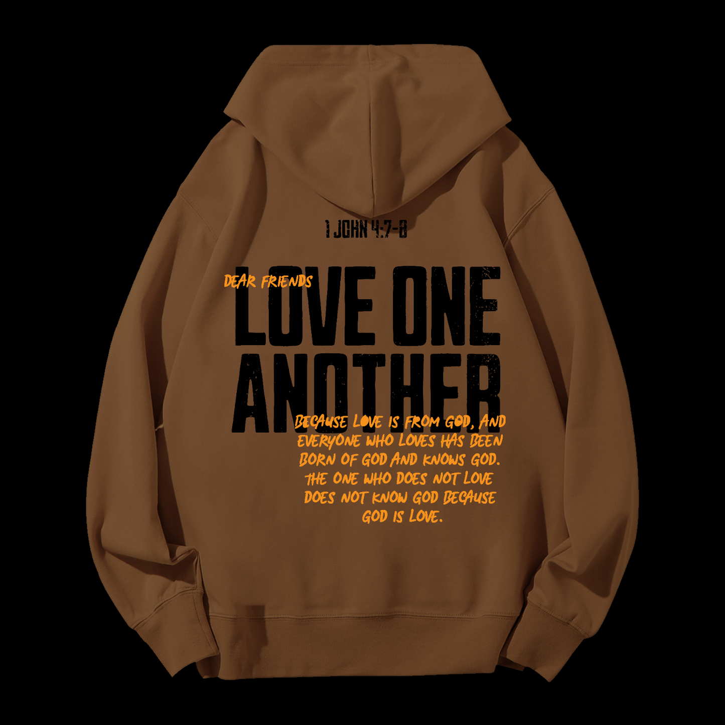Love One Another Drawstring Hoodie