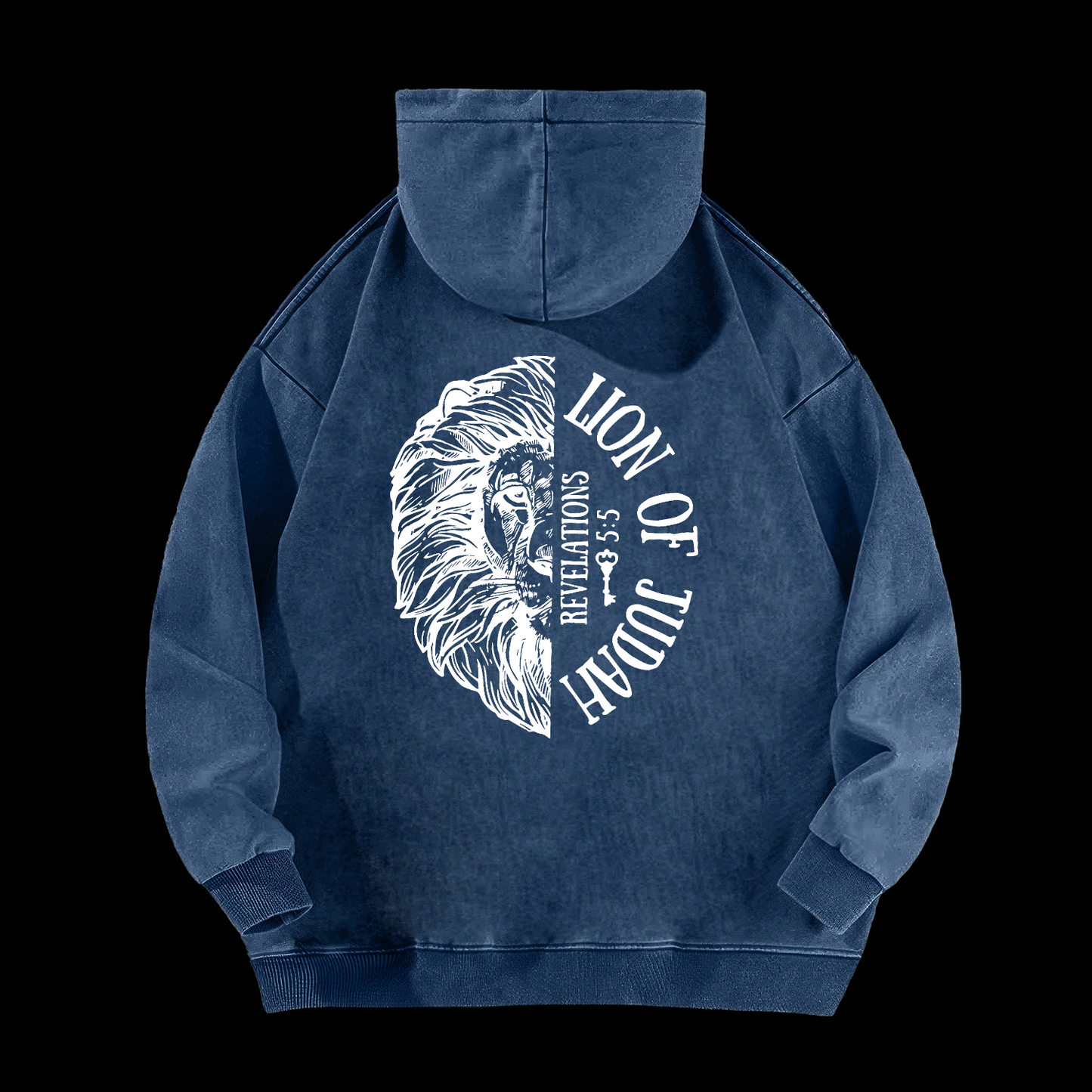 Lion Of Judah Washed Hoodie