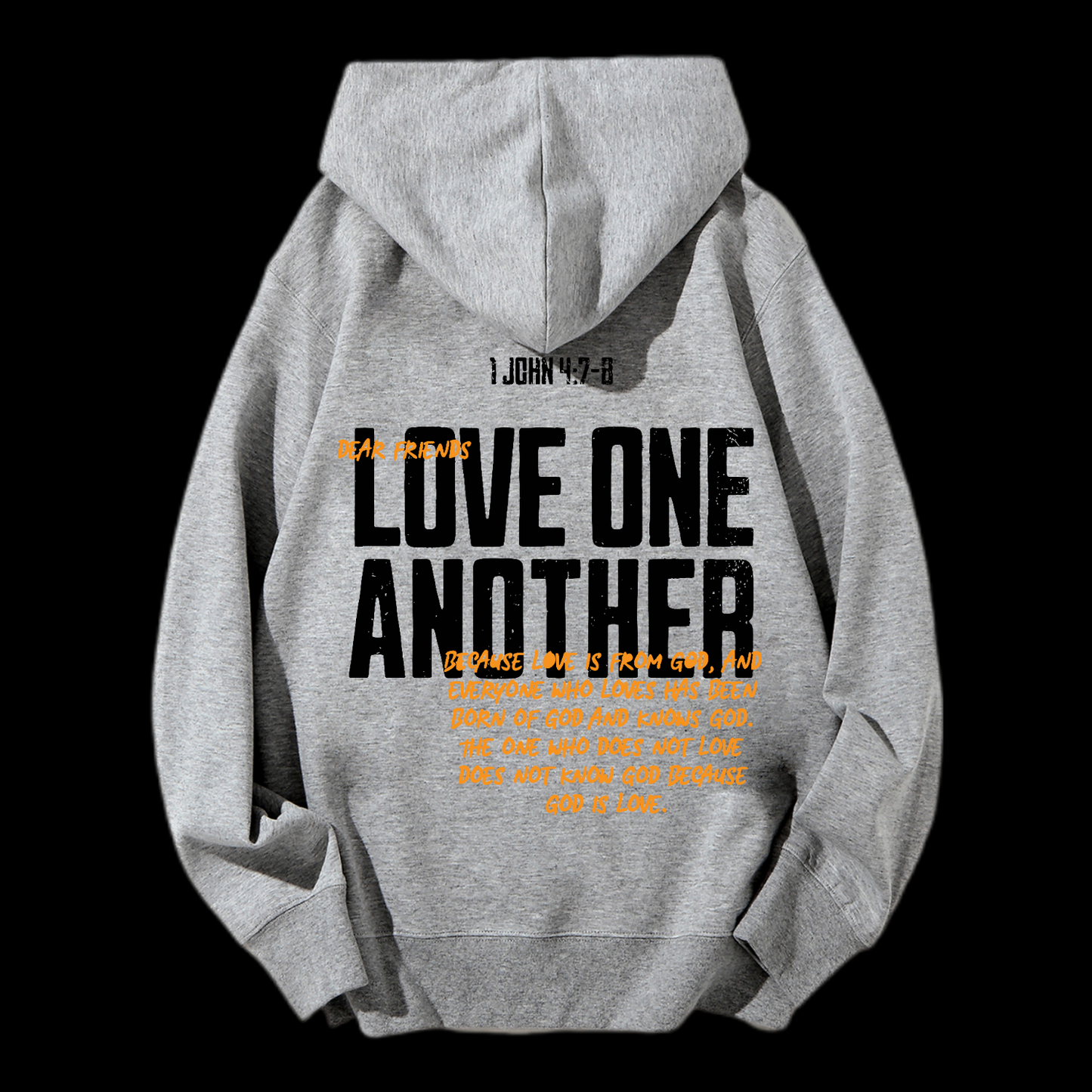 Love One Another Drawstring Hoodie