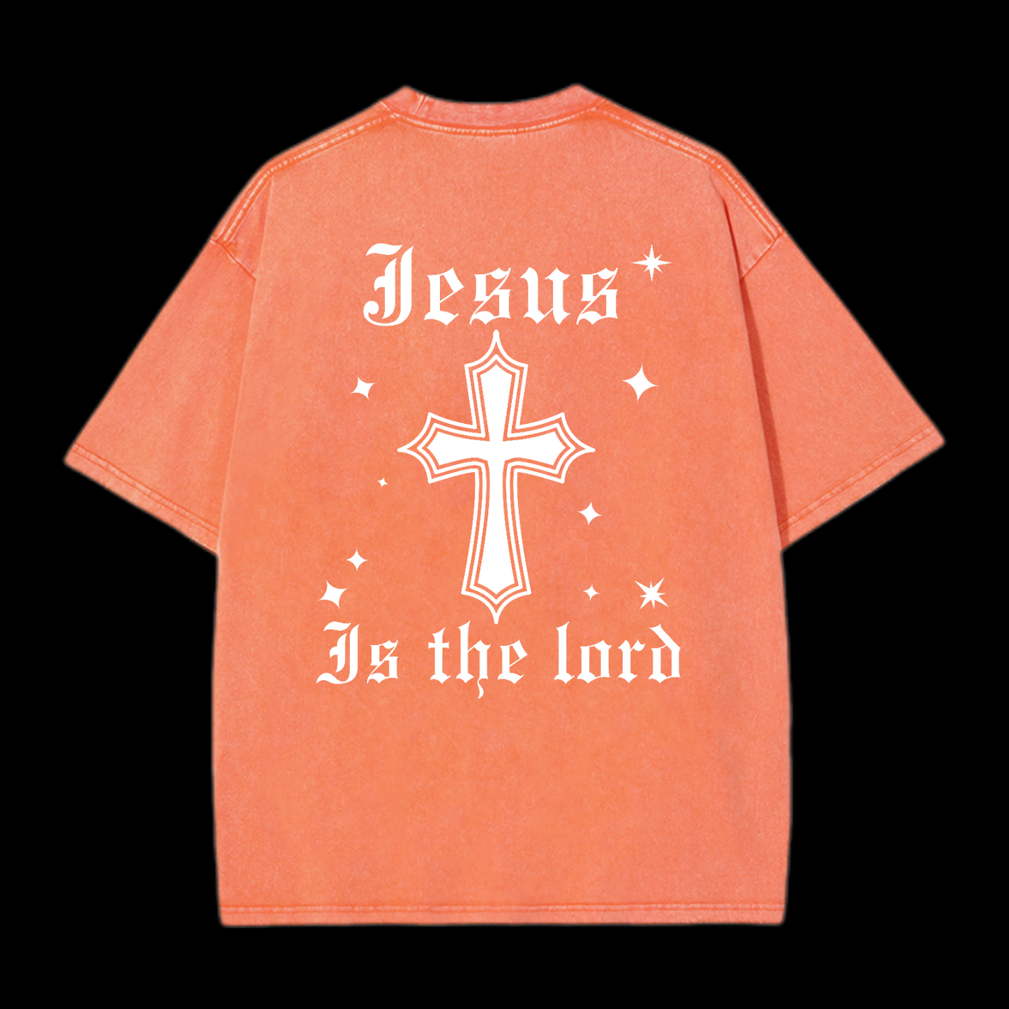 Jesus Is The Lord Washed T-Shirt