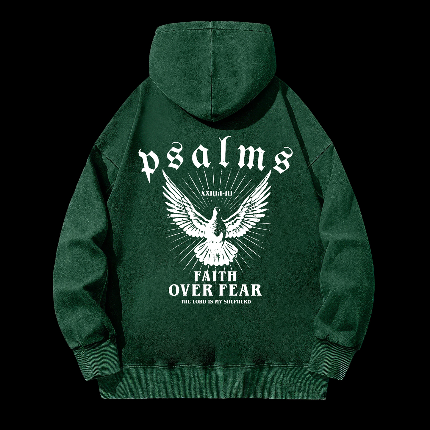 Faith Over Fear Washed Hoodie