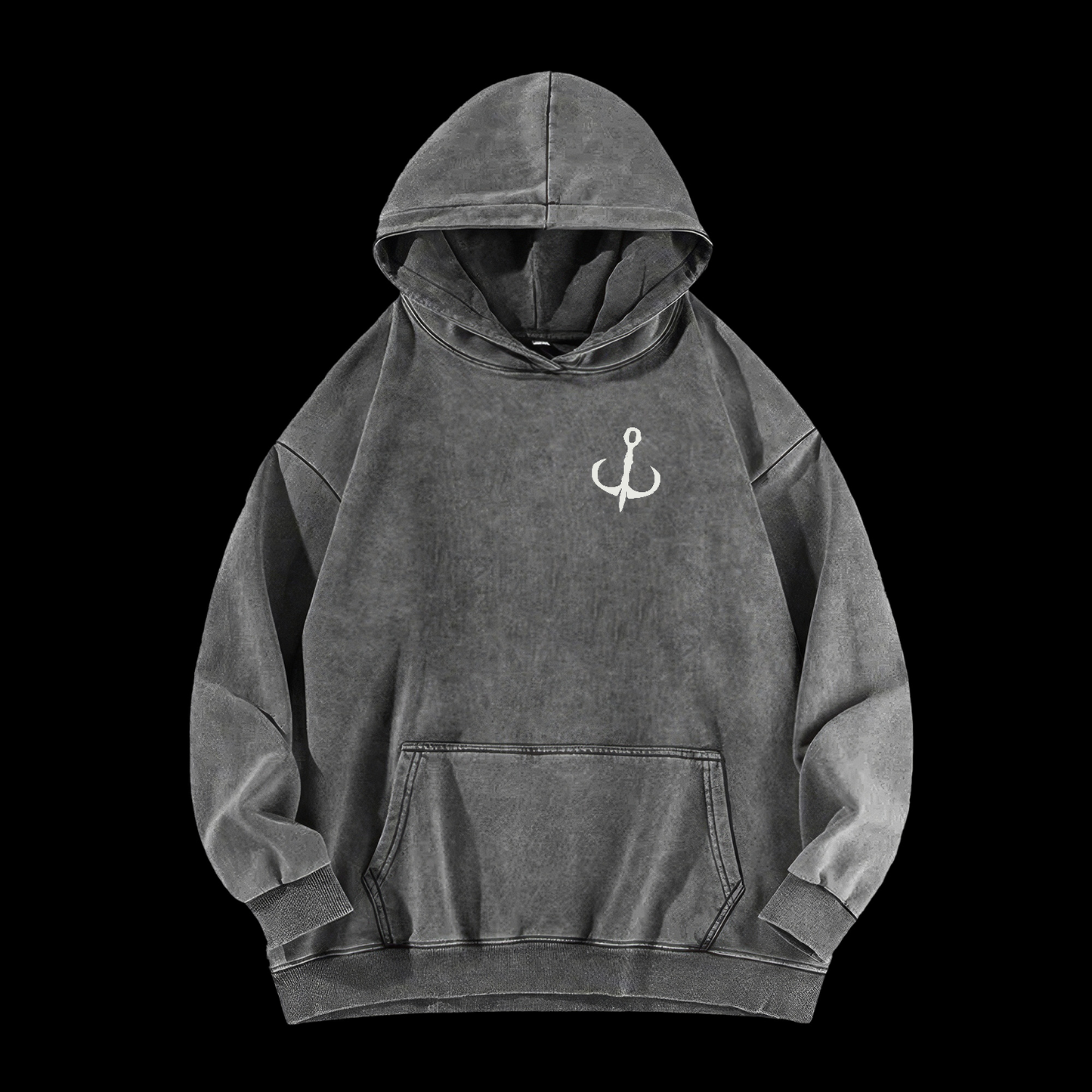 Jesus Made Me A Fisher Of Man Washed Hoodie