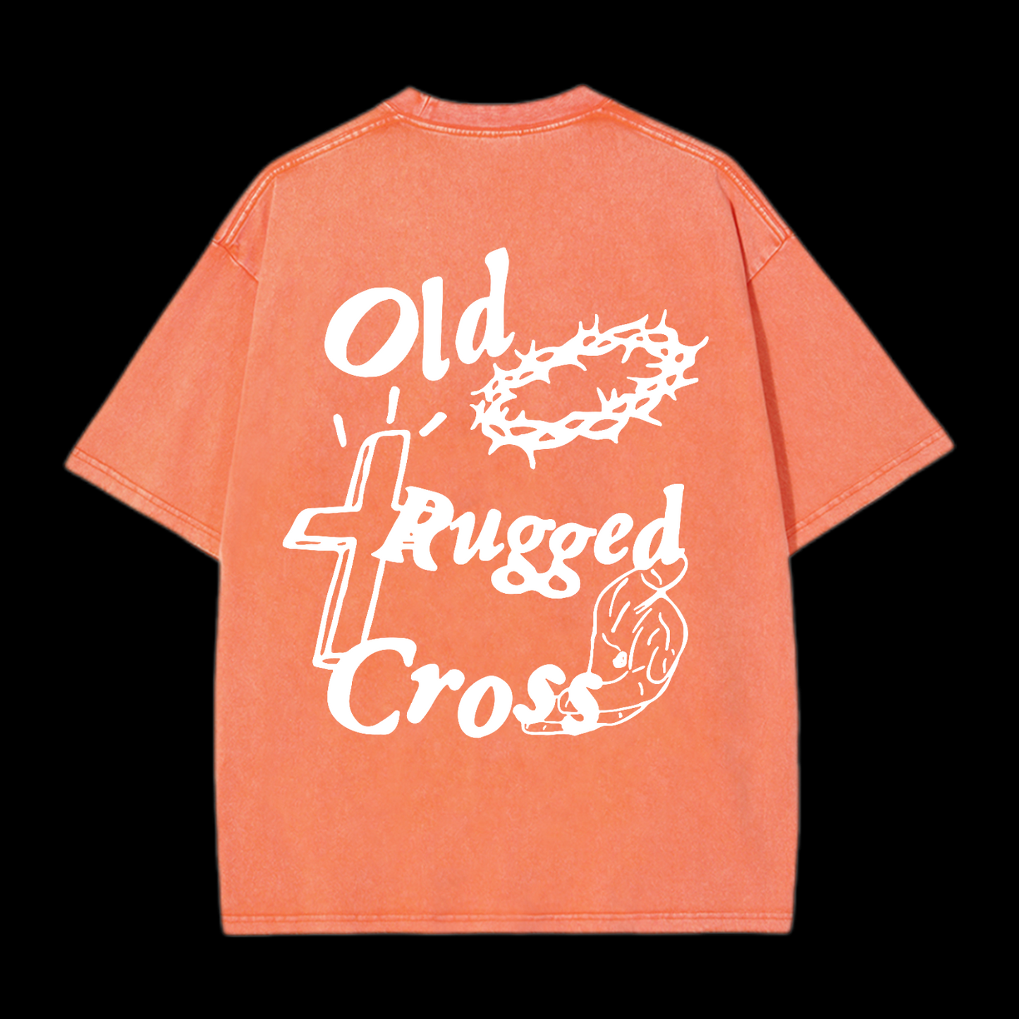Old Rugged Cross Washed T-Shirt