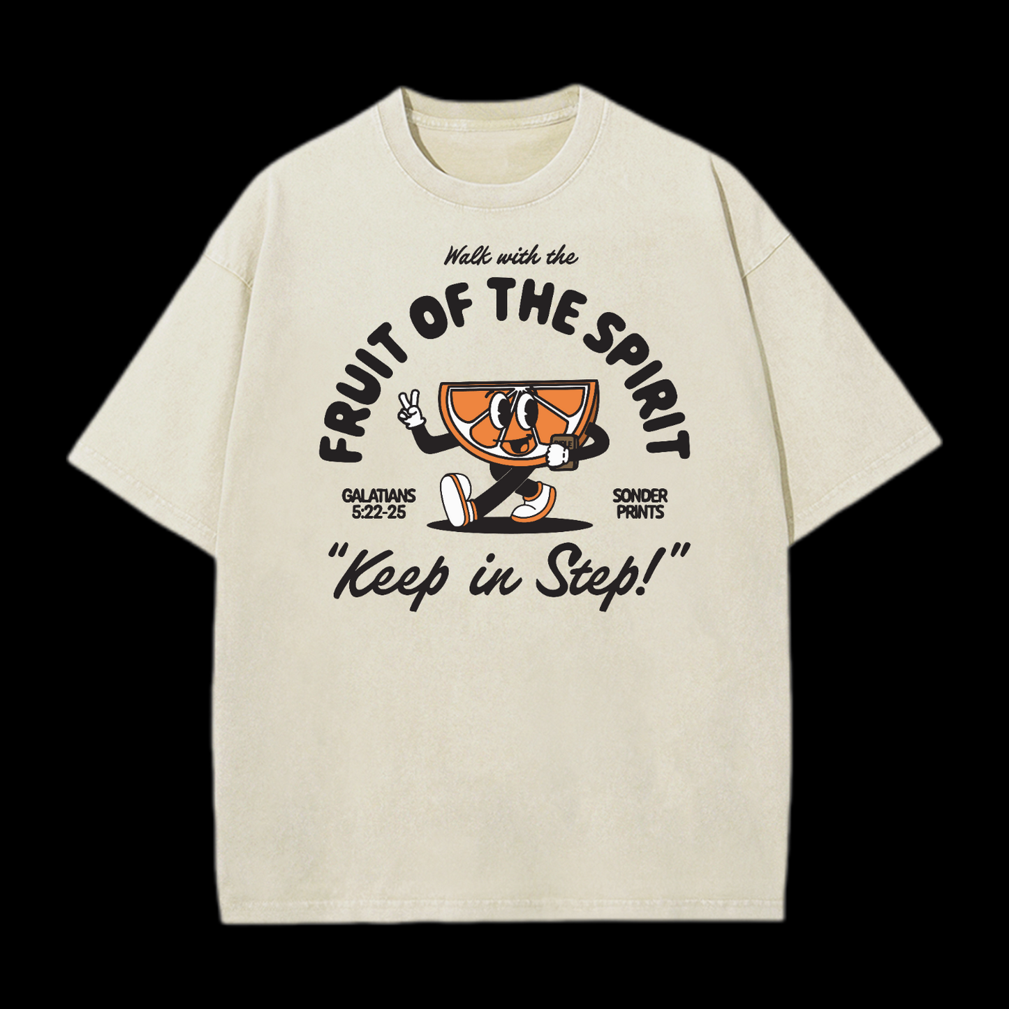 Keep In Step Washed T-Shirt